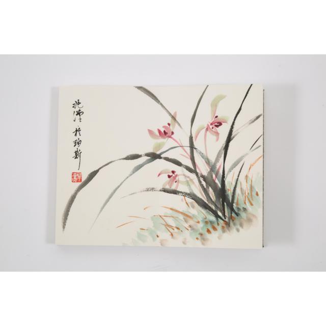 Huang Zhaohan, An Album of Ten Flower Paintings