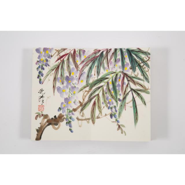 Huang Zhaohan, An Album of Ten Flower Paintings