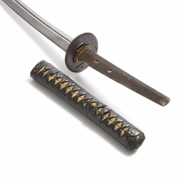 A Japanese Katana, Signed Bisshu Osafune Kiyomitsu