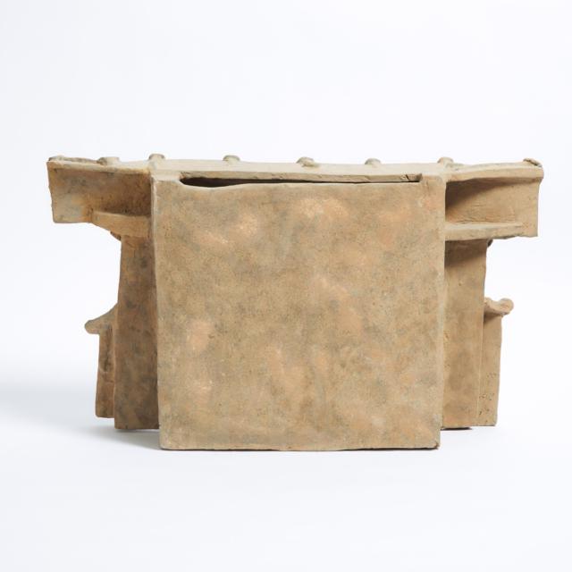 A Pottery Model of a Granary, Han Dynasty (206 BC - AD 220)