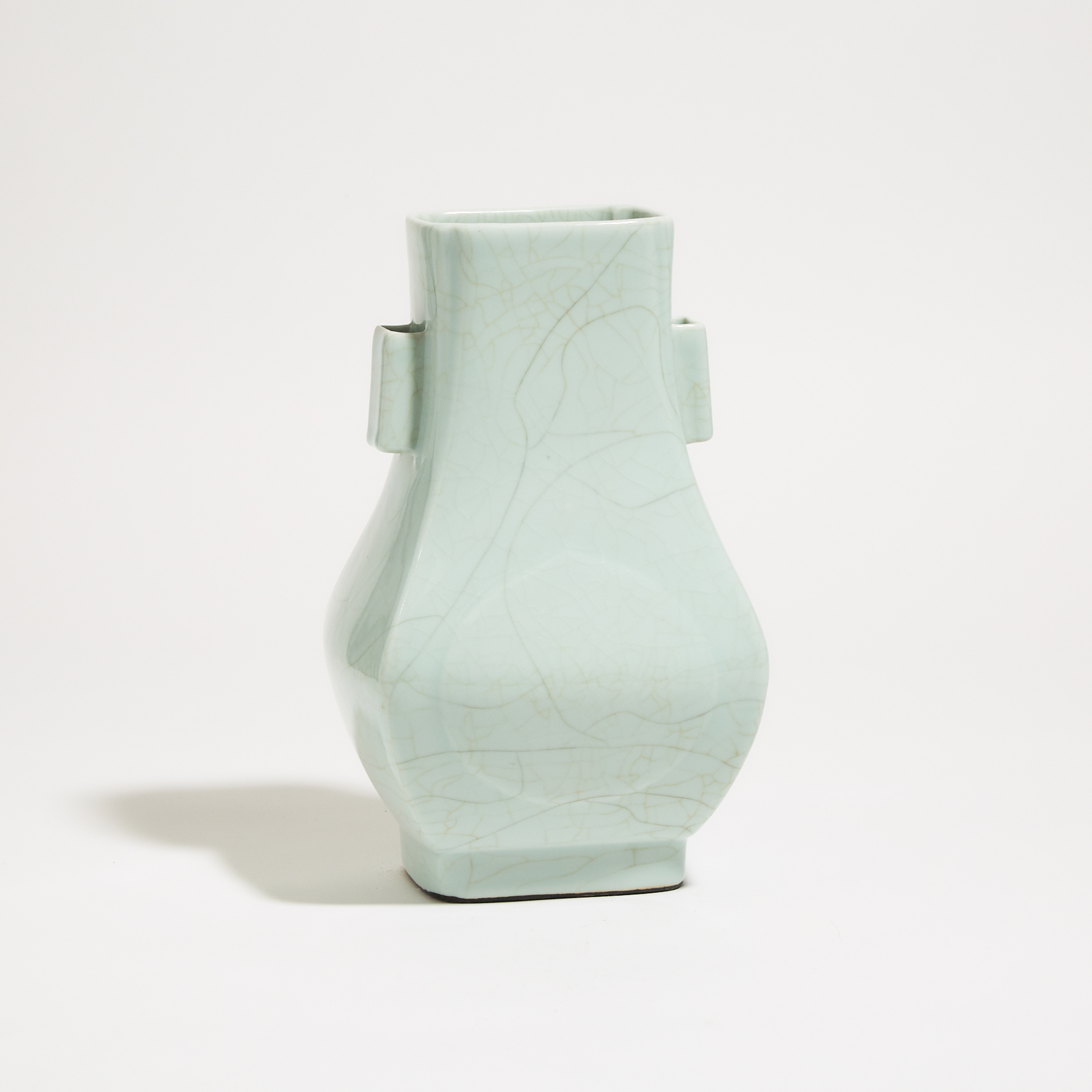 A Large Guan-Type Vase, Fanghu, Tongzhi Mark