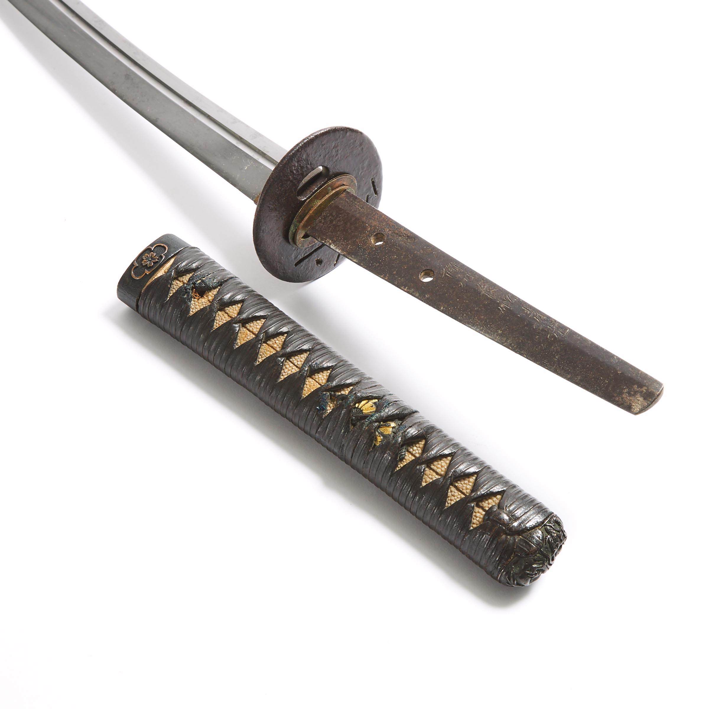 A Japanese Katana, Signed Bisshu Osafune Kiyomitsu