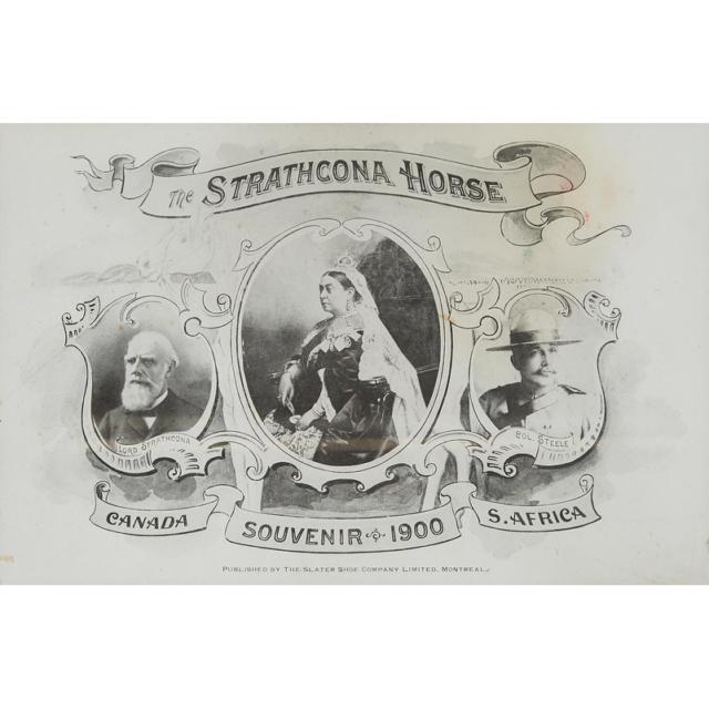Strathcona Horse Souvenir Label, 1900