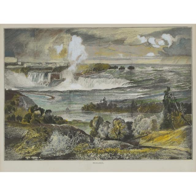 Set of Six Prints from Picturesque Canada, 19th century 