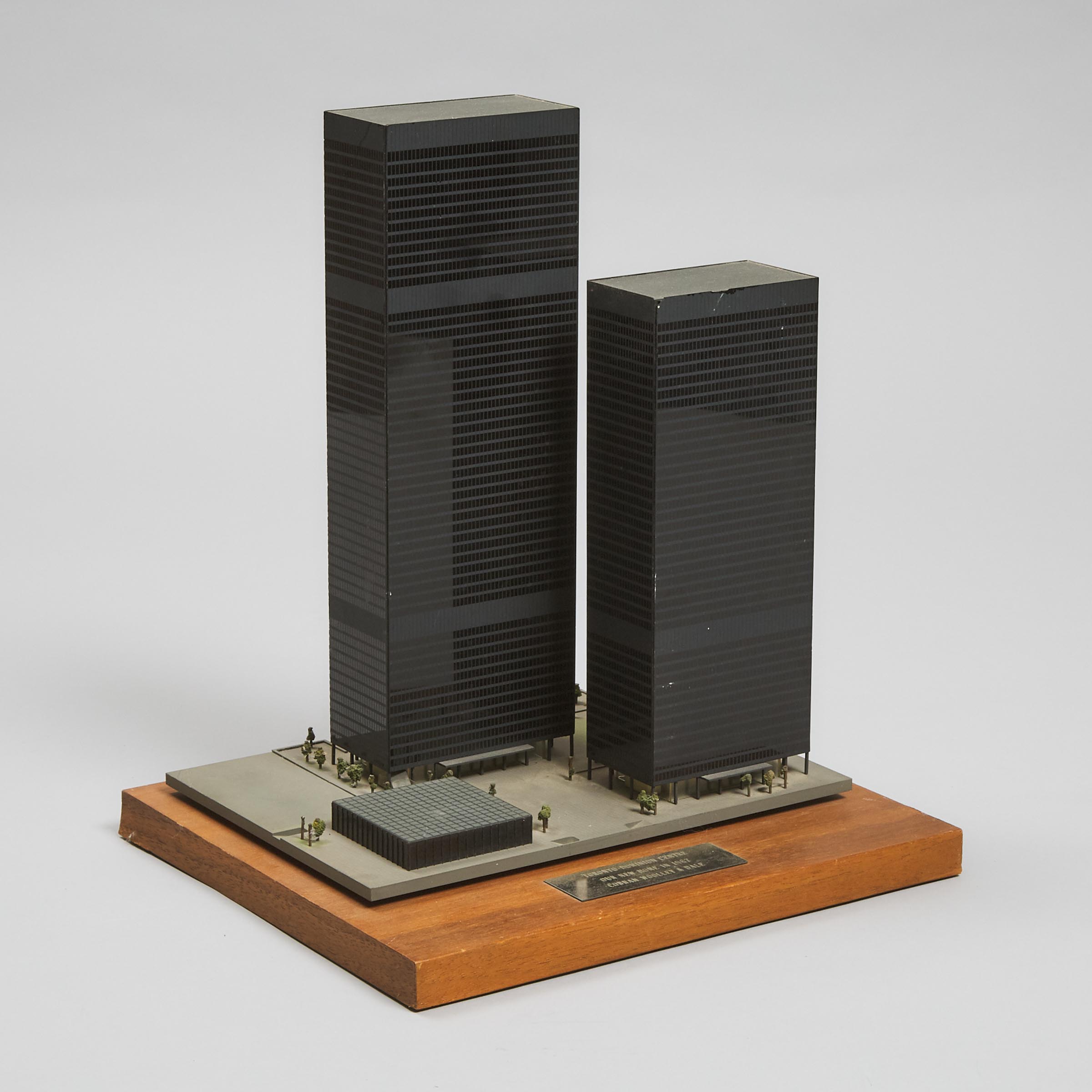 Presentation Scale Model of the Toronto Dominion Centre, 1965