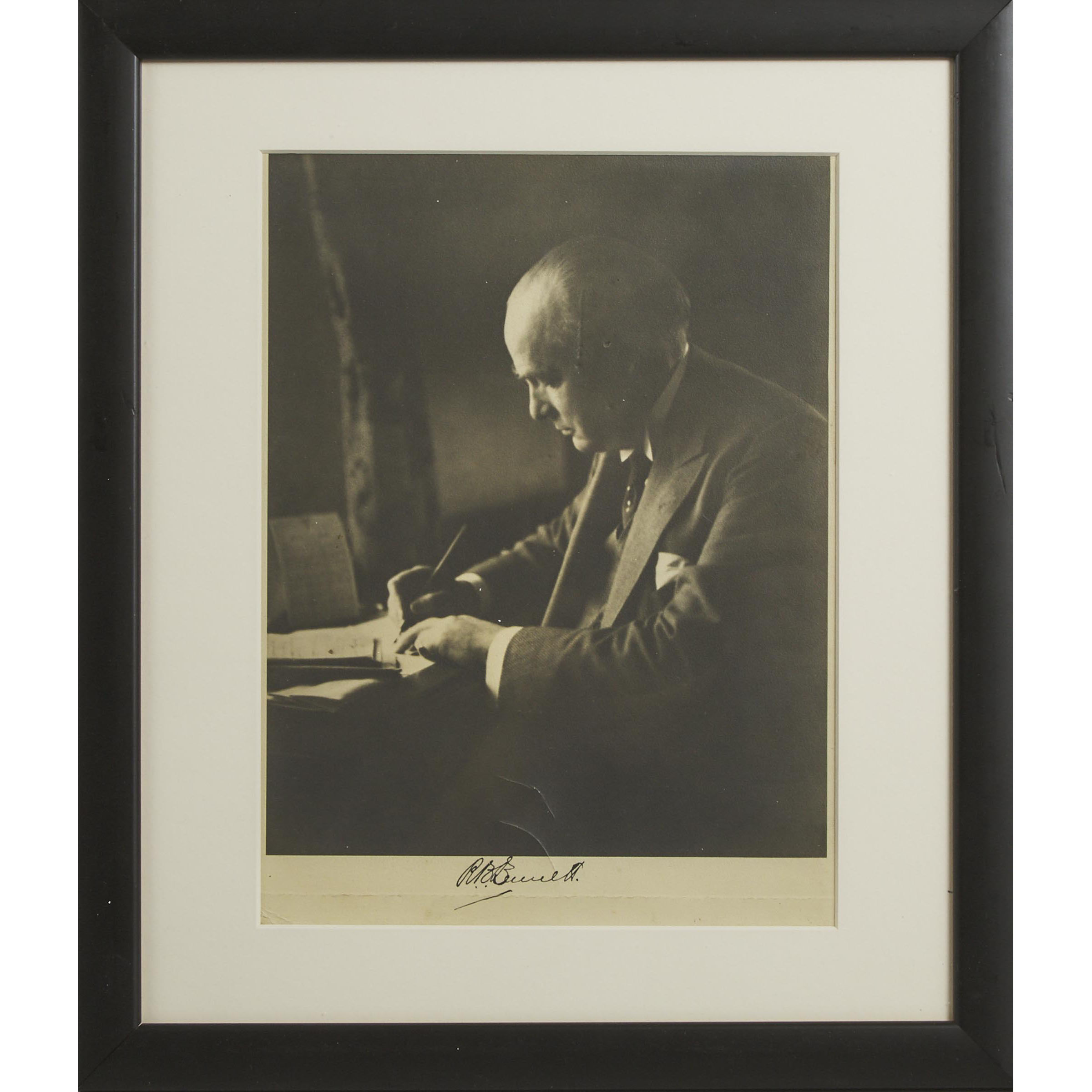 Signed Photograph Portrait of Prime Minister Robert Bedford Bennett