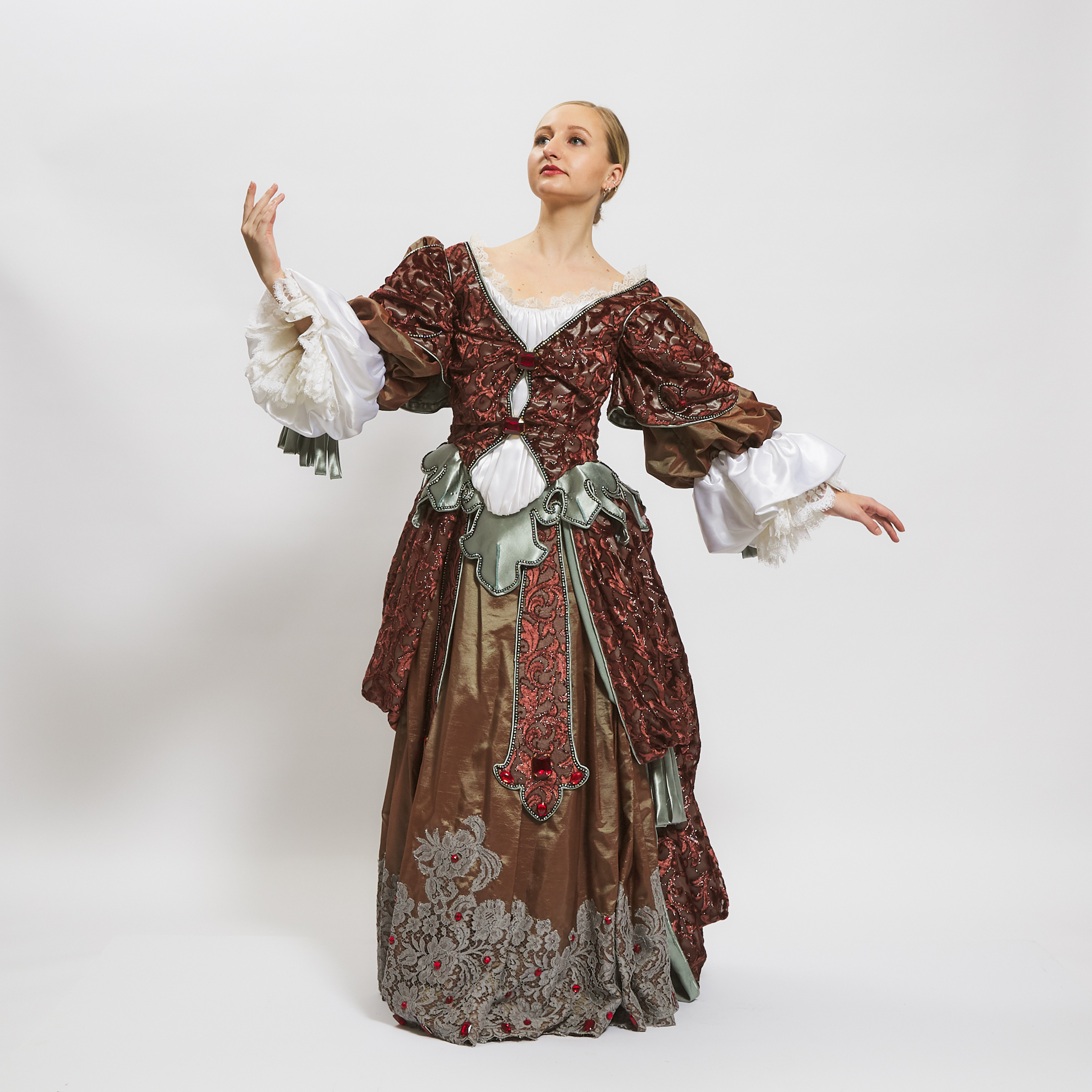 Costume for the Title Character in Opera Atelier's Production of Monteverdi's 'L’Incoronazione di Poppea', 2002  
