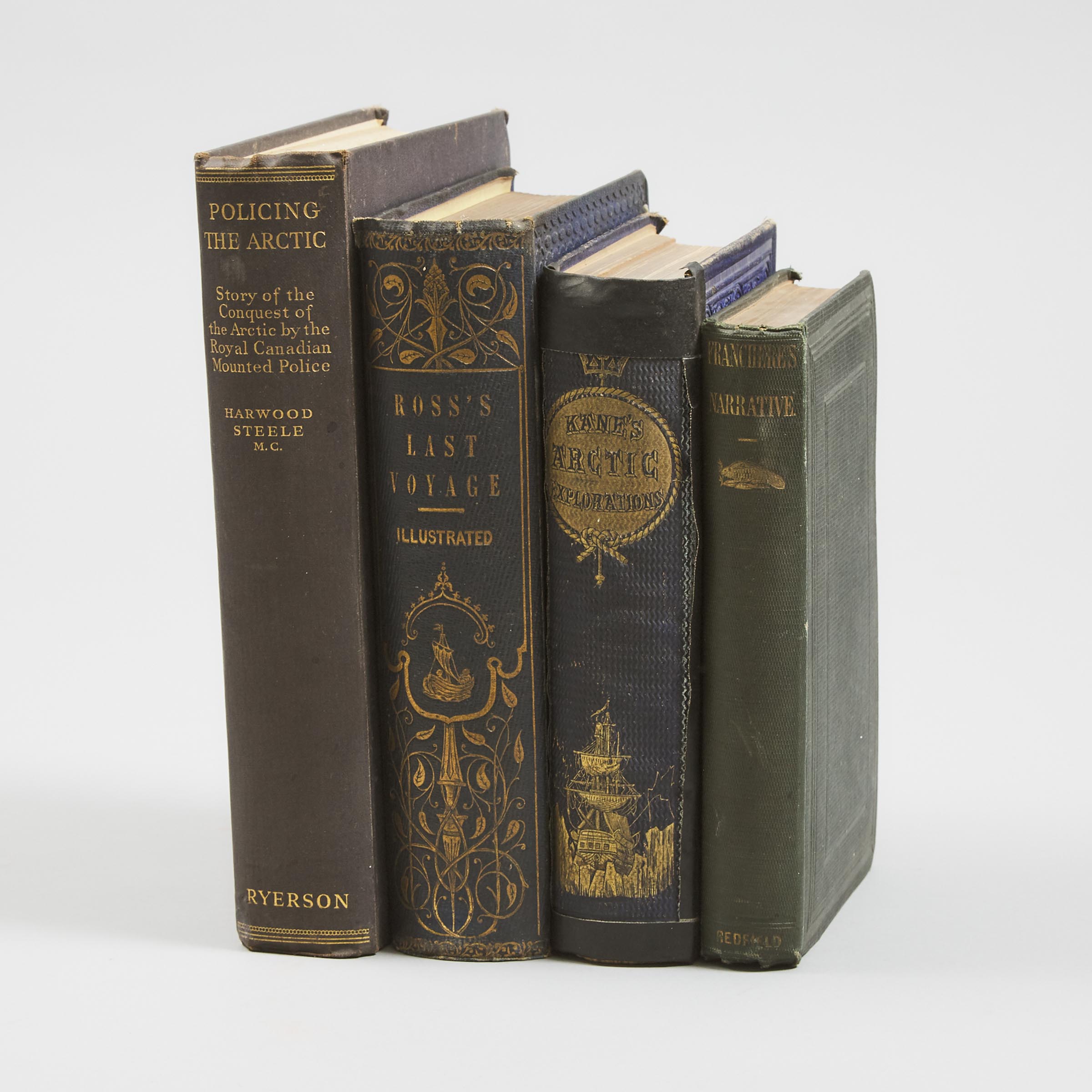 Four Volumes on Pacific Northwest and Arctic Exploration 19th and 20th centuries