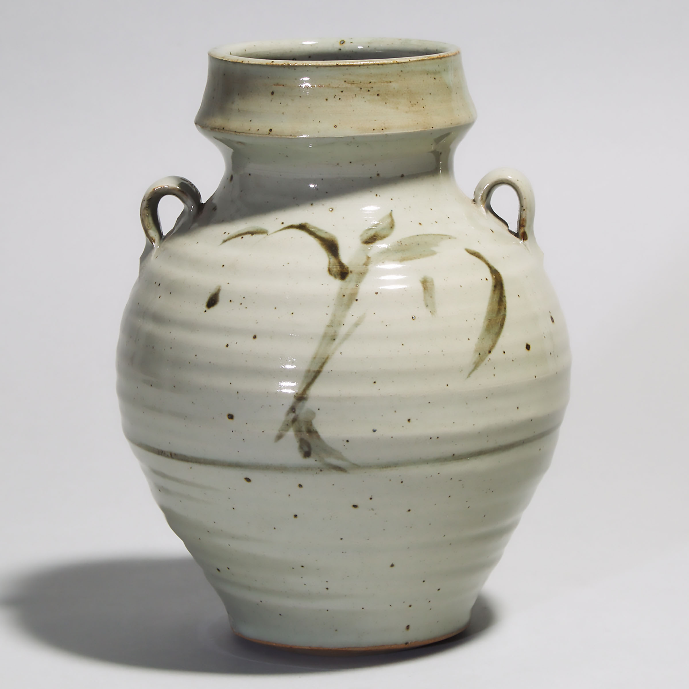 Martin Peters (Canadian, b.1951), Grey Glazed Vase, 1996-97