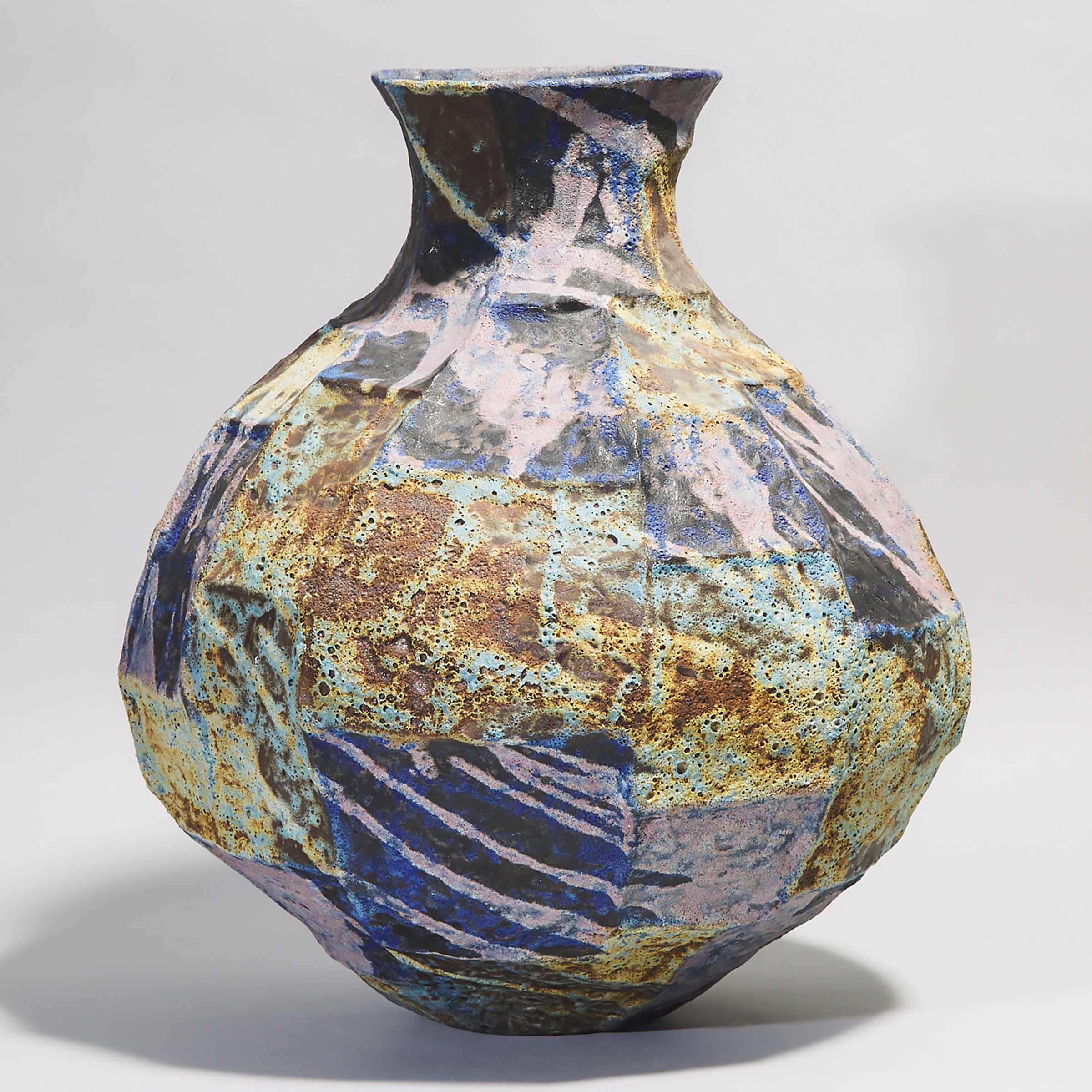 Julian King Salter (Welsh, b.1954), Massive Stoneware Vase, c.1998