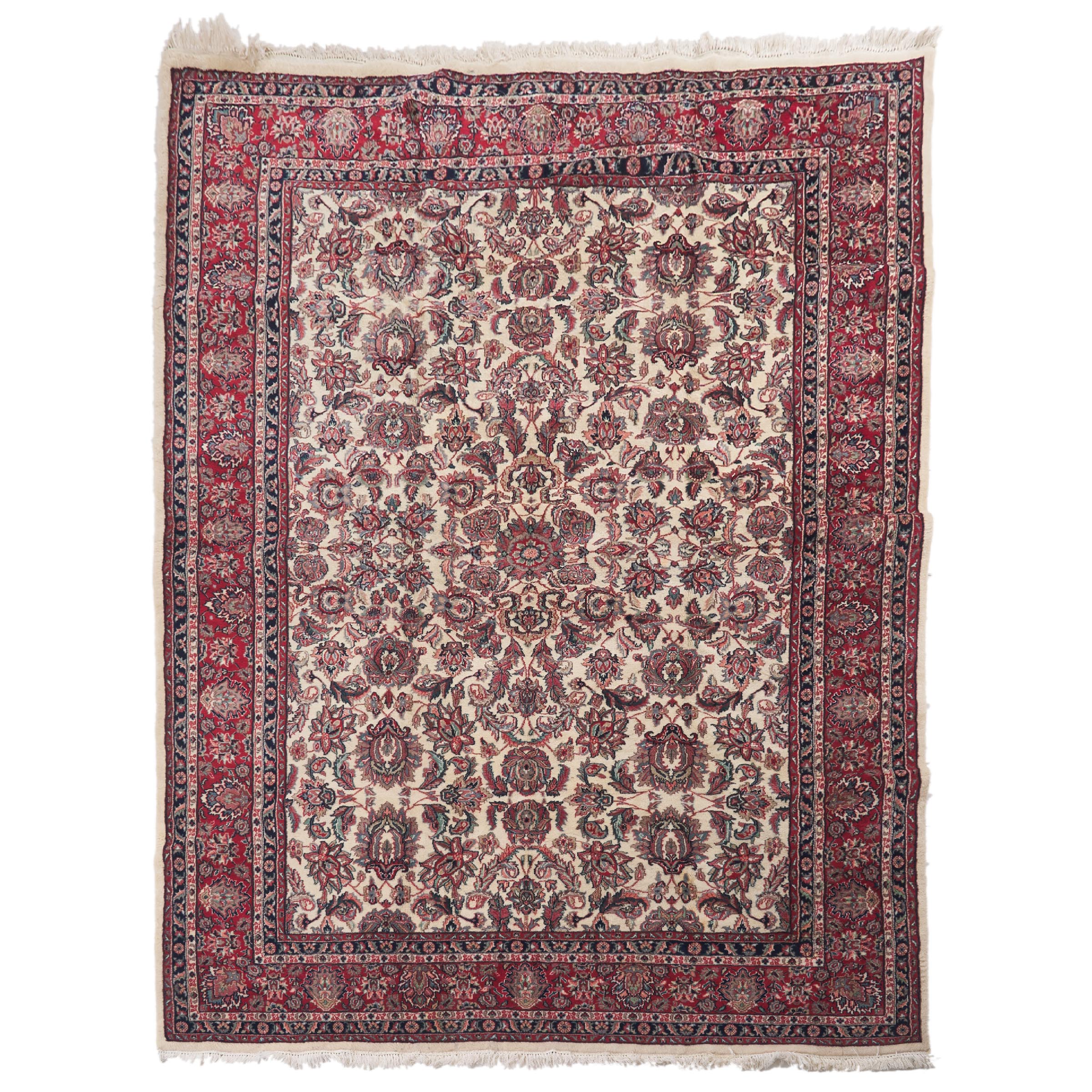 Indian Kashan Carpet, c.1980