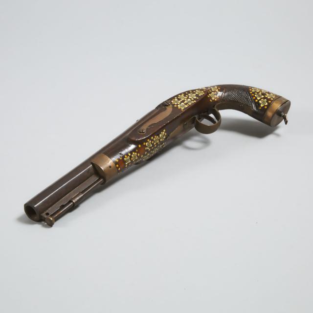 East India Company Flintlock Service Pistol, late 18th/early 19th century