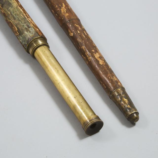 English Telescopic System Cane, 19th/early 20th century