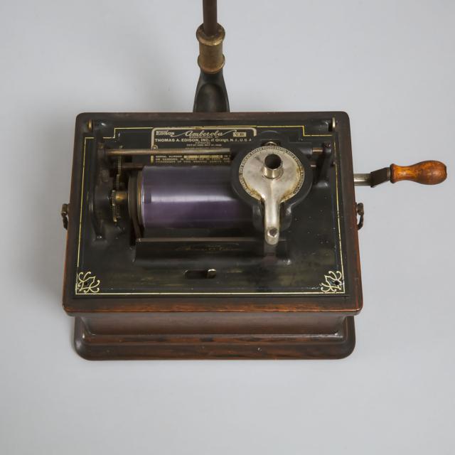 Edison Amberola VIII Cylinder Phonograph, early 20th century