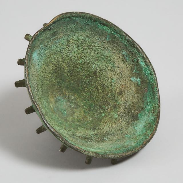 Turkish Ottoman Bronze Hawking Drum, c.1816