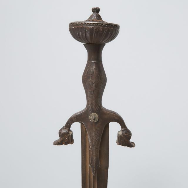 Afghan Steel Pulwar Sword, 19th/early 20th century