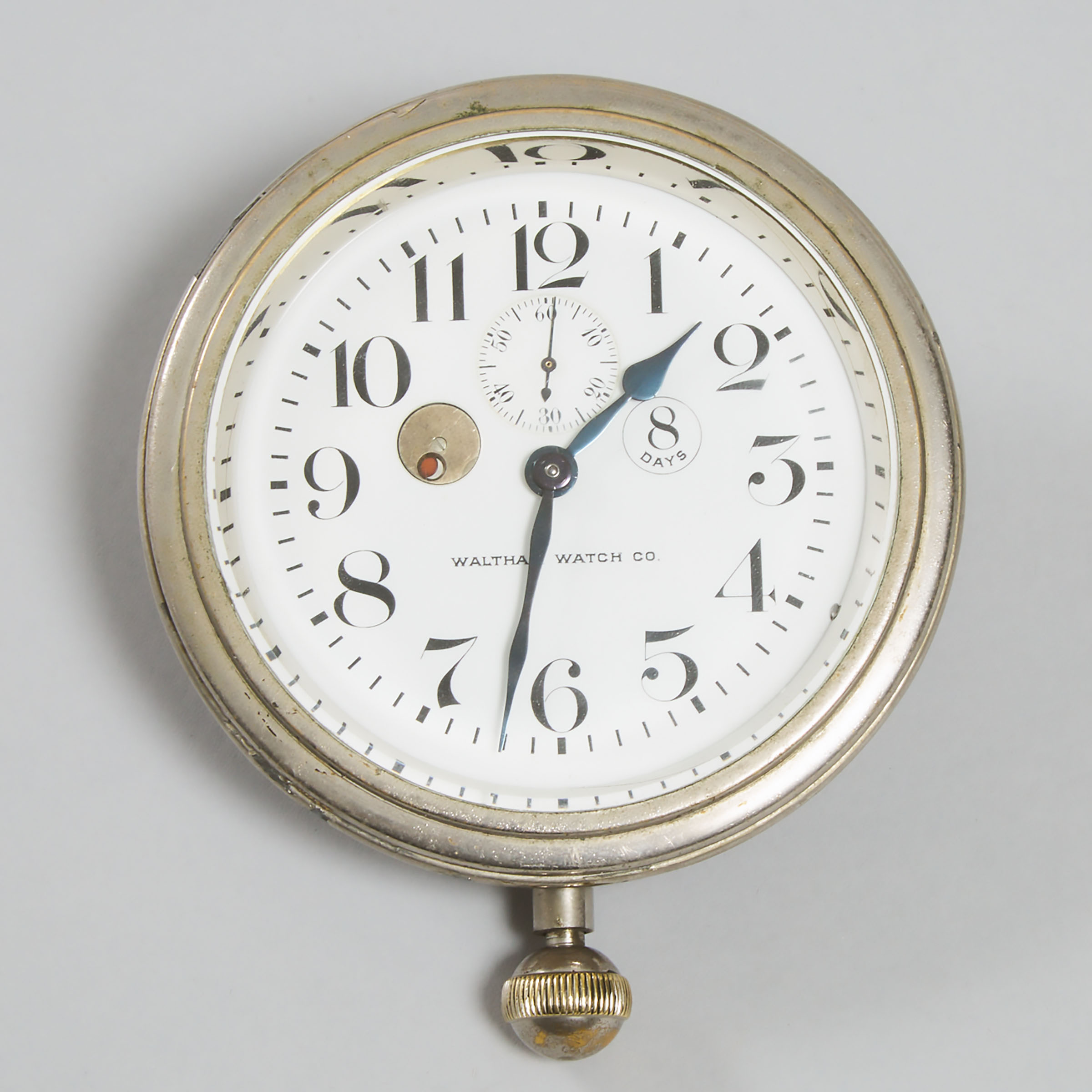 Waltham Watch Company Automobile Clock, 1915