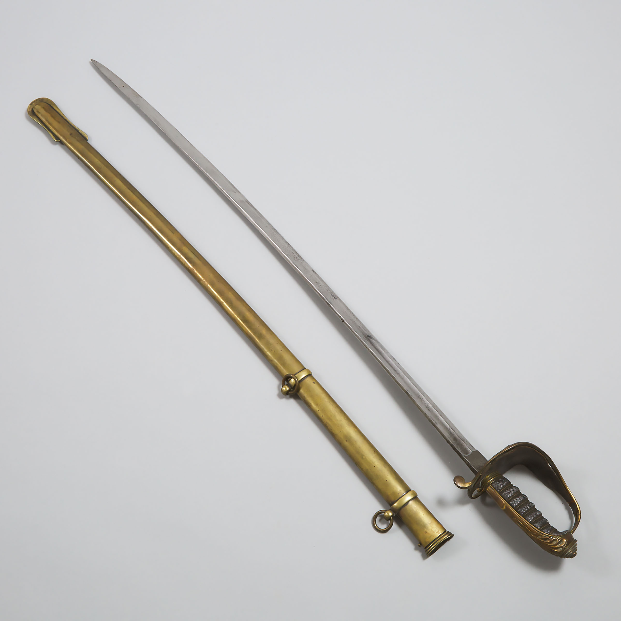 Victorian 1845 Pattern British Infantry Officer's Sword, Landon & Morland, London, mid 19th century