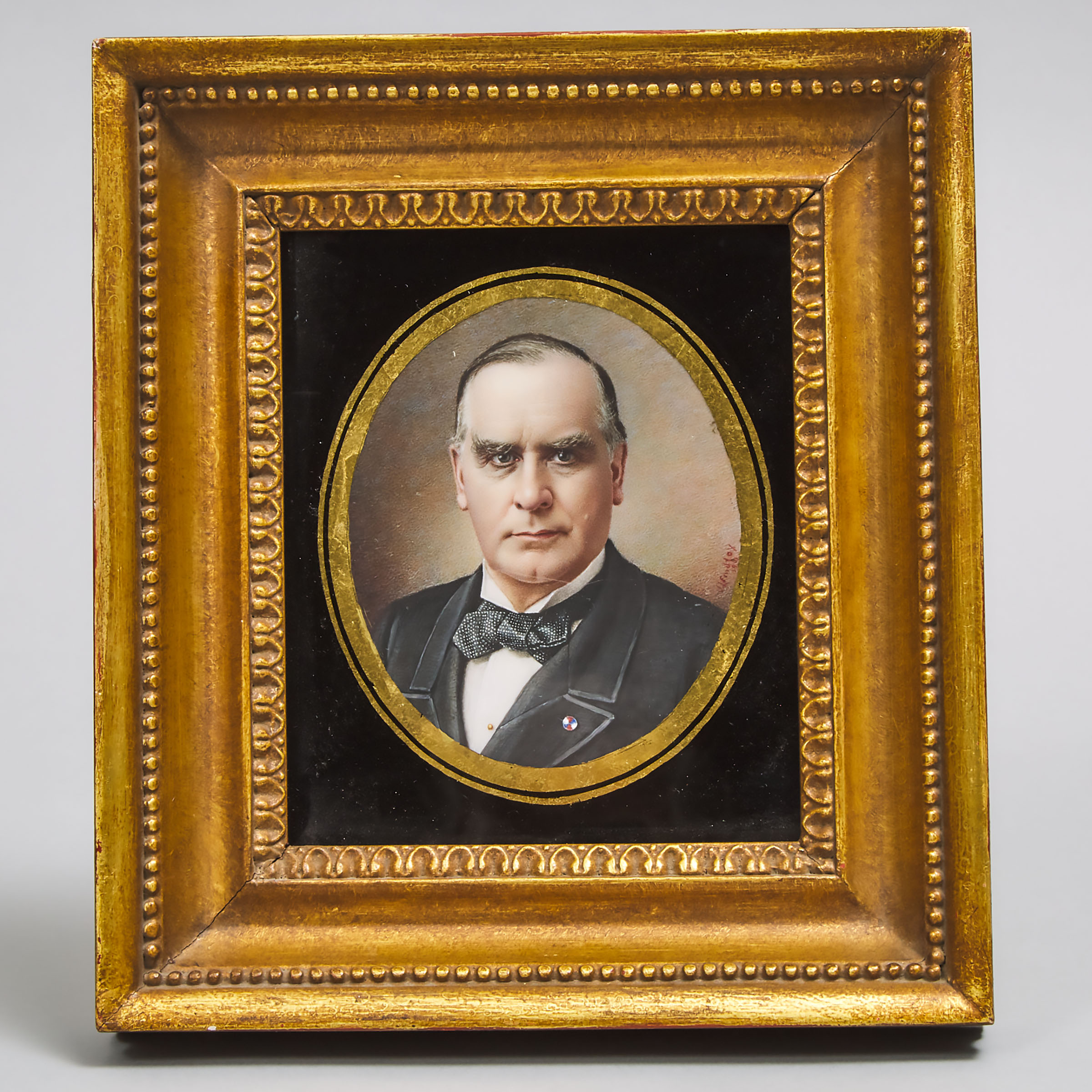 Tinted Photograph of President William McKinley, c.1897