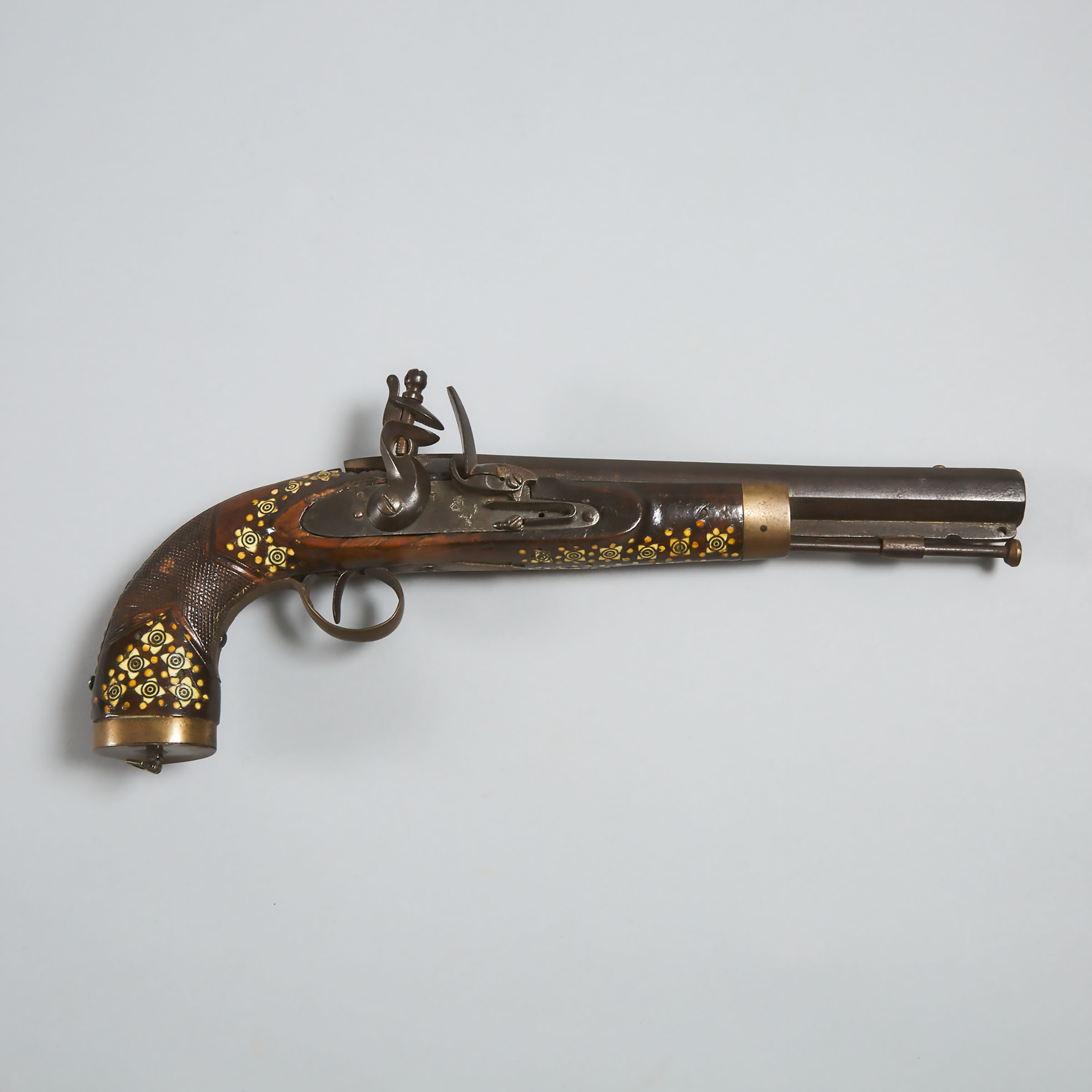 East India Company Flintlock Service Pistol, late 18th/early 19th century
