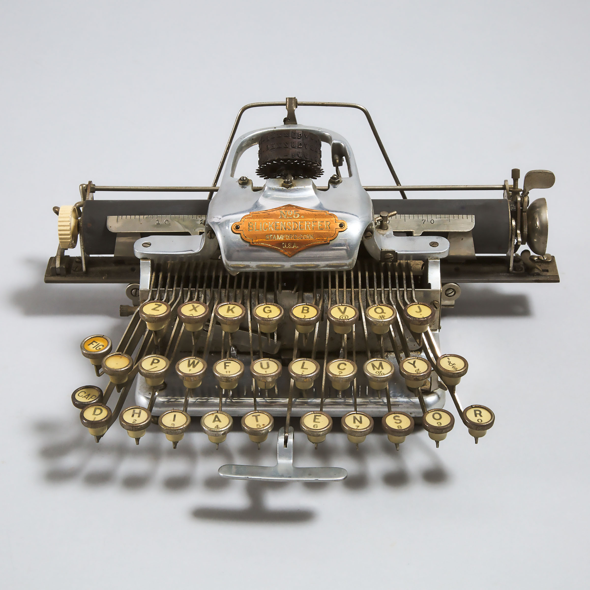 American Blickensderfer No. 5 Typewriter, Stamford, CT., c.1900