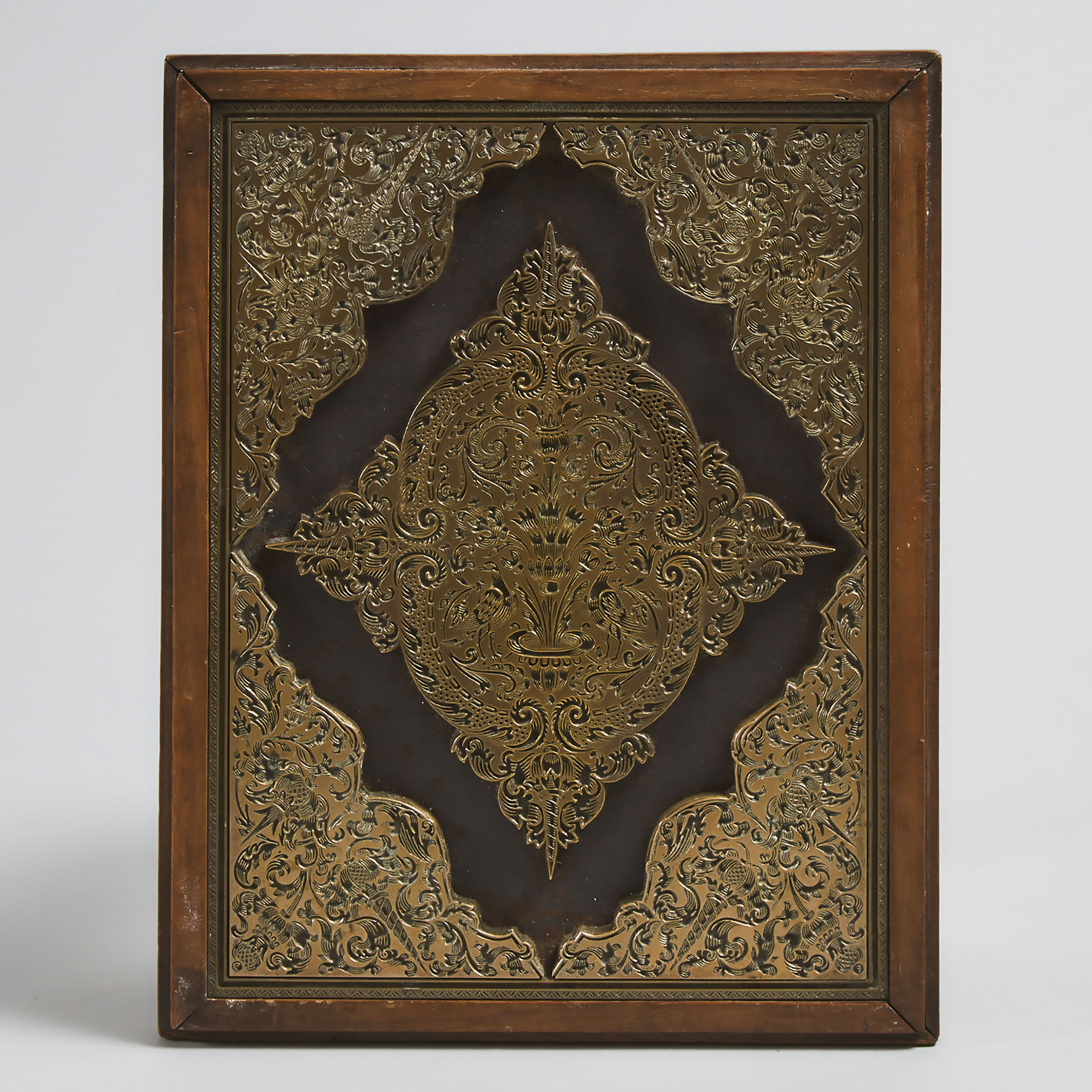 Book Binder's Gold Foil Stamping Plate, 19th century