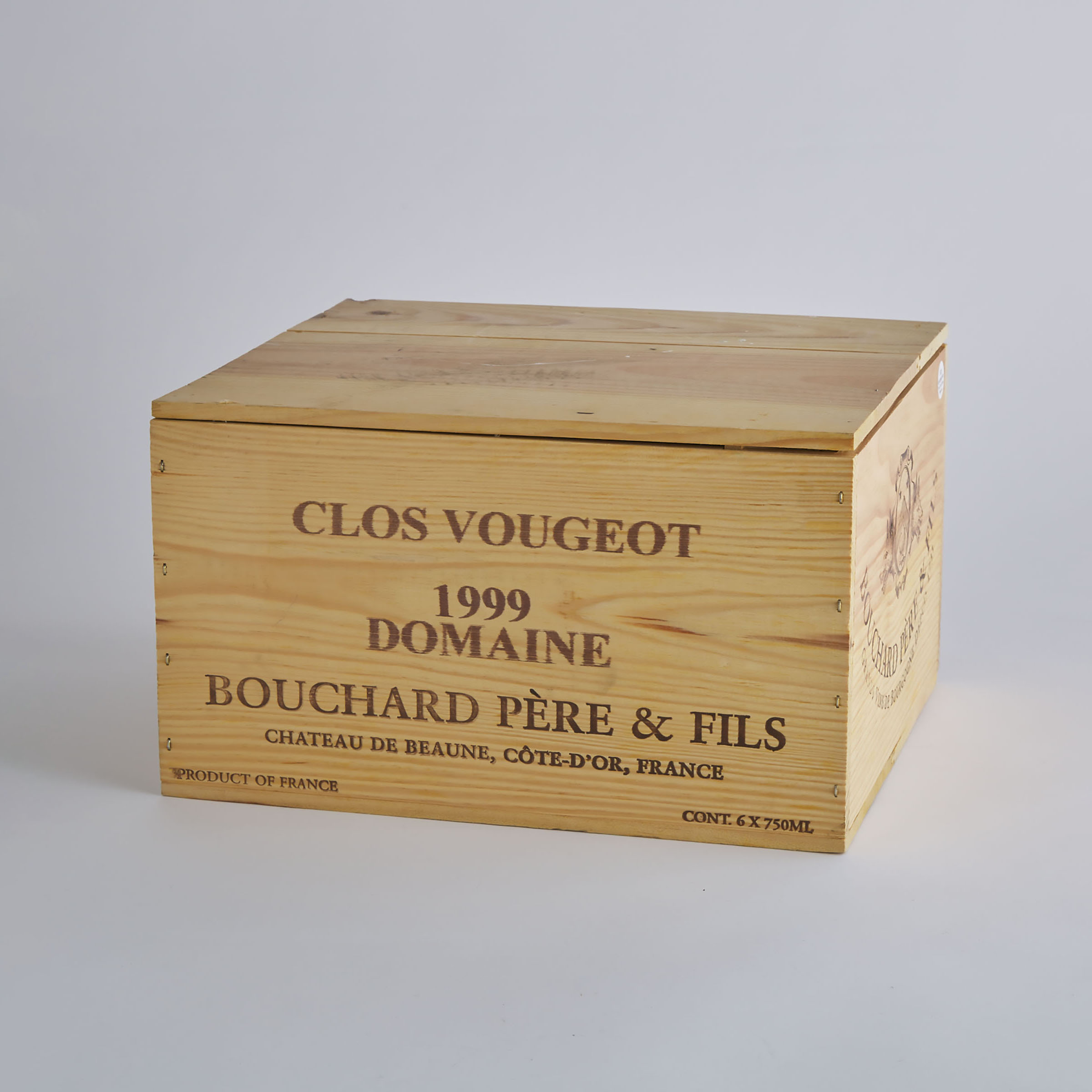 BOUCHARD PÈRE & FILS CLOS VOUGEOT DOMAINE BOUCHARD 1999 (6, OWC)