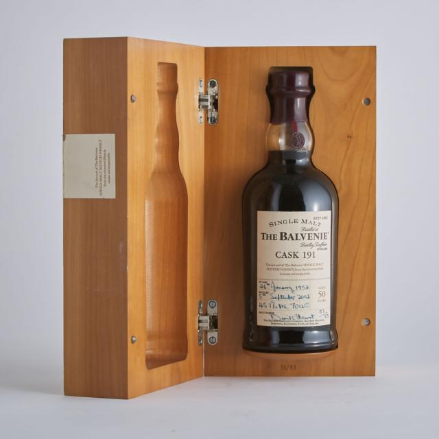 The Balvenie Single Malt Scotch Whisky 50 Years