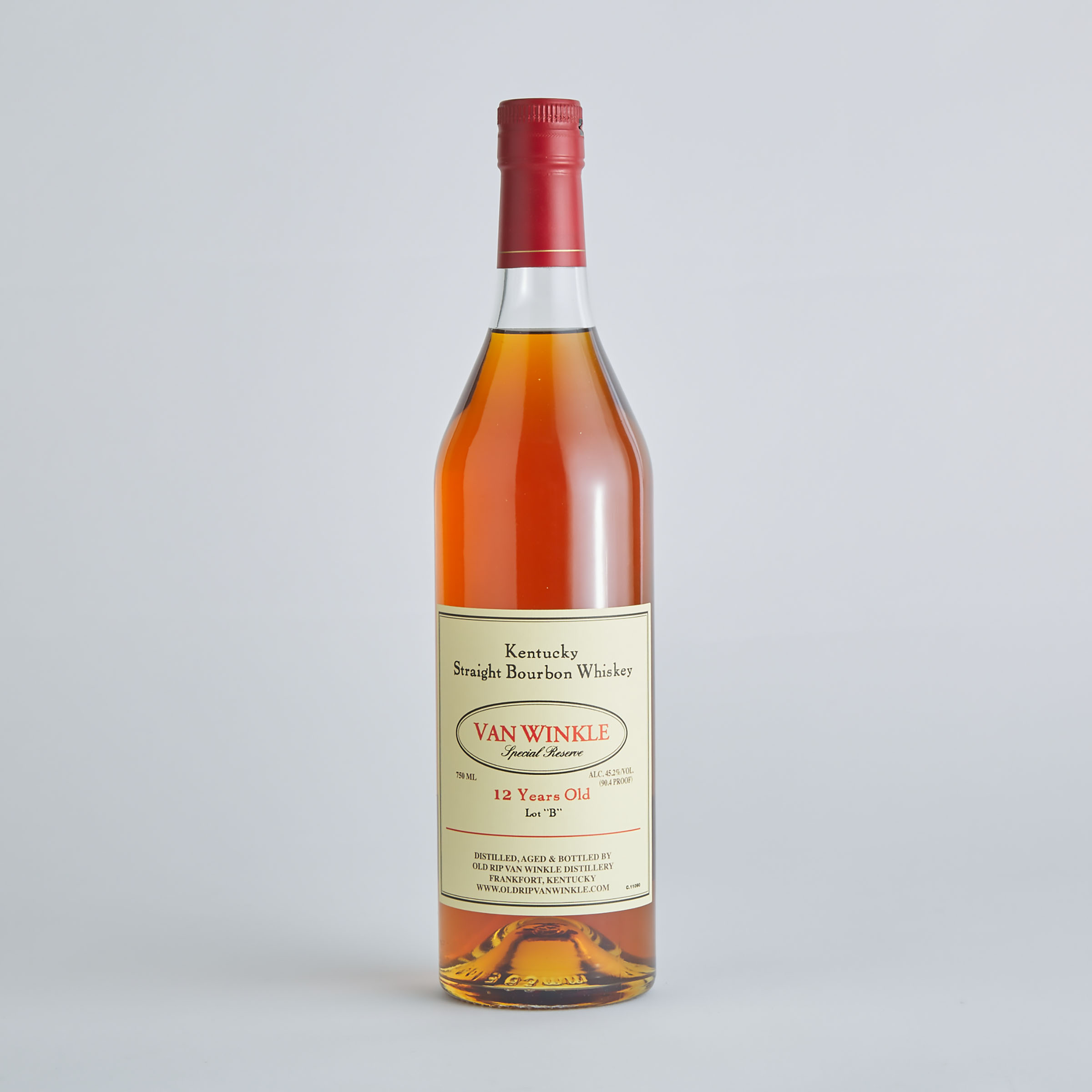 VAN WINKLE SPECIAL RESERVE "LOT B" KENTUCKY STRAIGHT BOURBON WHISKEY 12 YEARS (ONE 750 ML)