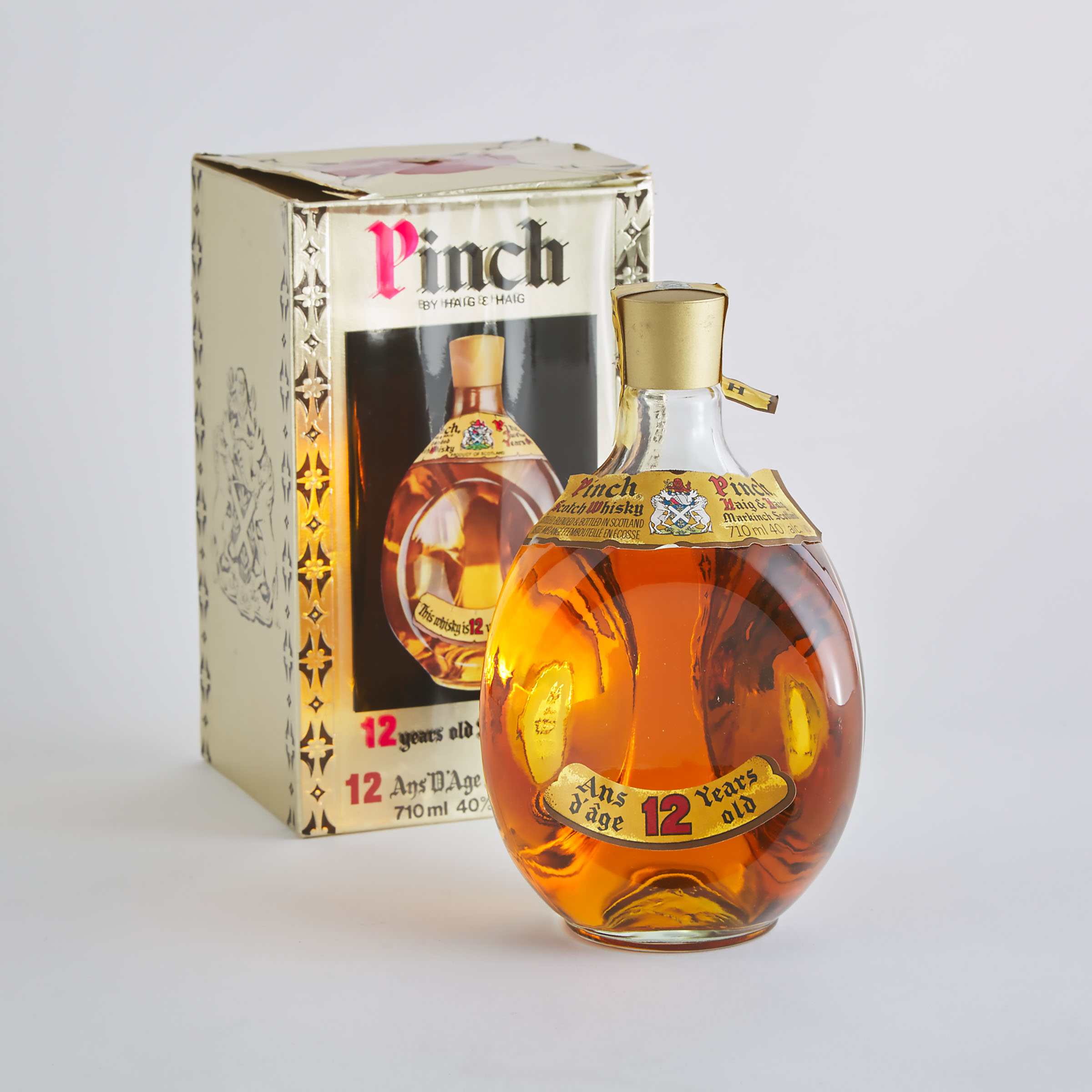 PINCH BLENDED SCOTCH WHISKY 12 YEARS OLD (ONE 710 ML)