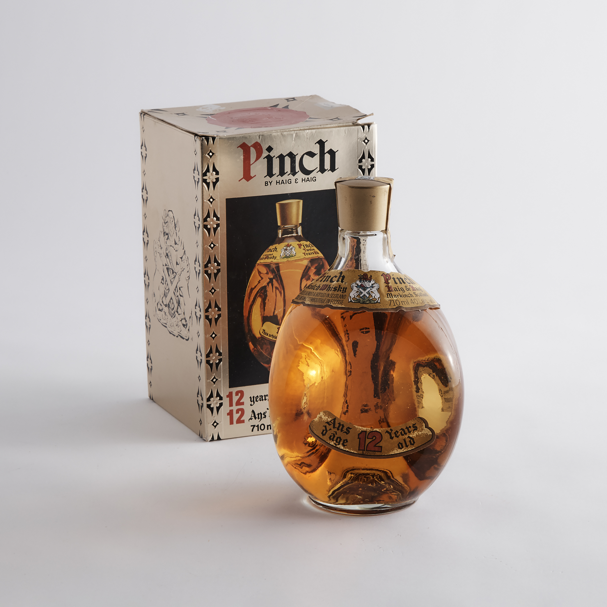 PINCH BLENDED SCOTCH WHISKY 12 YEARS (ONE 710 ML)