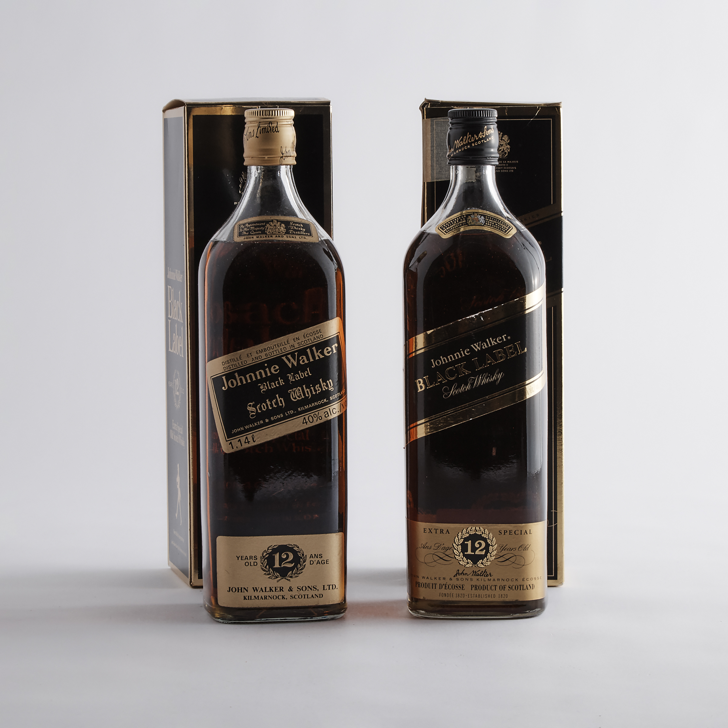 JOHNNIE WALKER BLACK LABEL EXTRA SPECIAL BLENDED SCOTCH WHISKY 12 YEARS (ONE 1.14 L)
JOHNNIE WALKER BLACK LABEL EXTRA SPECIAL BLENDED SCOTCH WHISKY 12 YEARS (ONE 1.14 L)