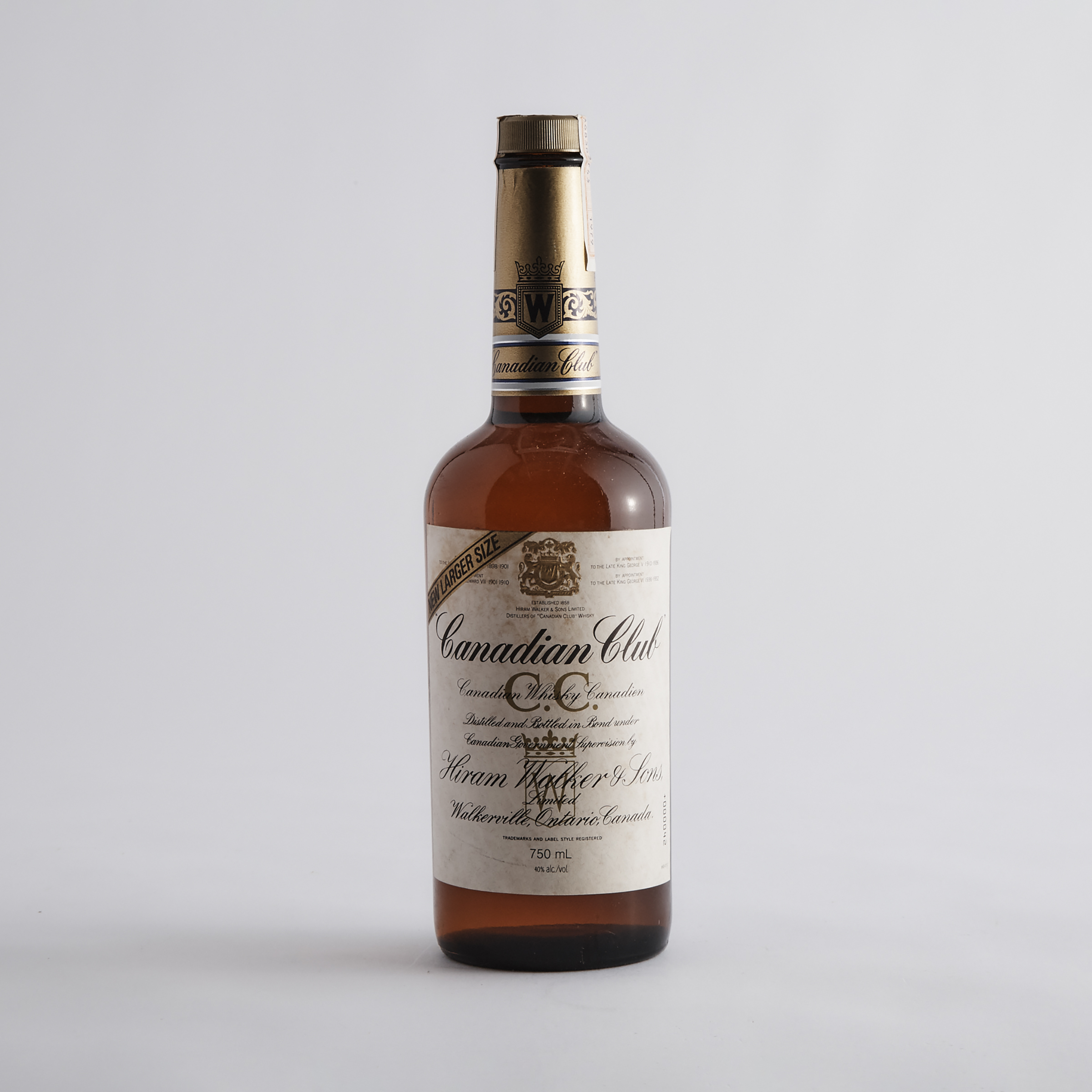 CANADIAN CLUB CANADIAN WHISKY (ONE 750 ML)