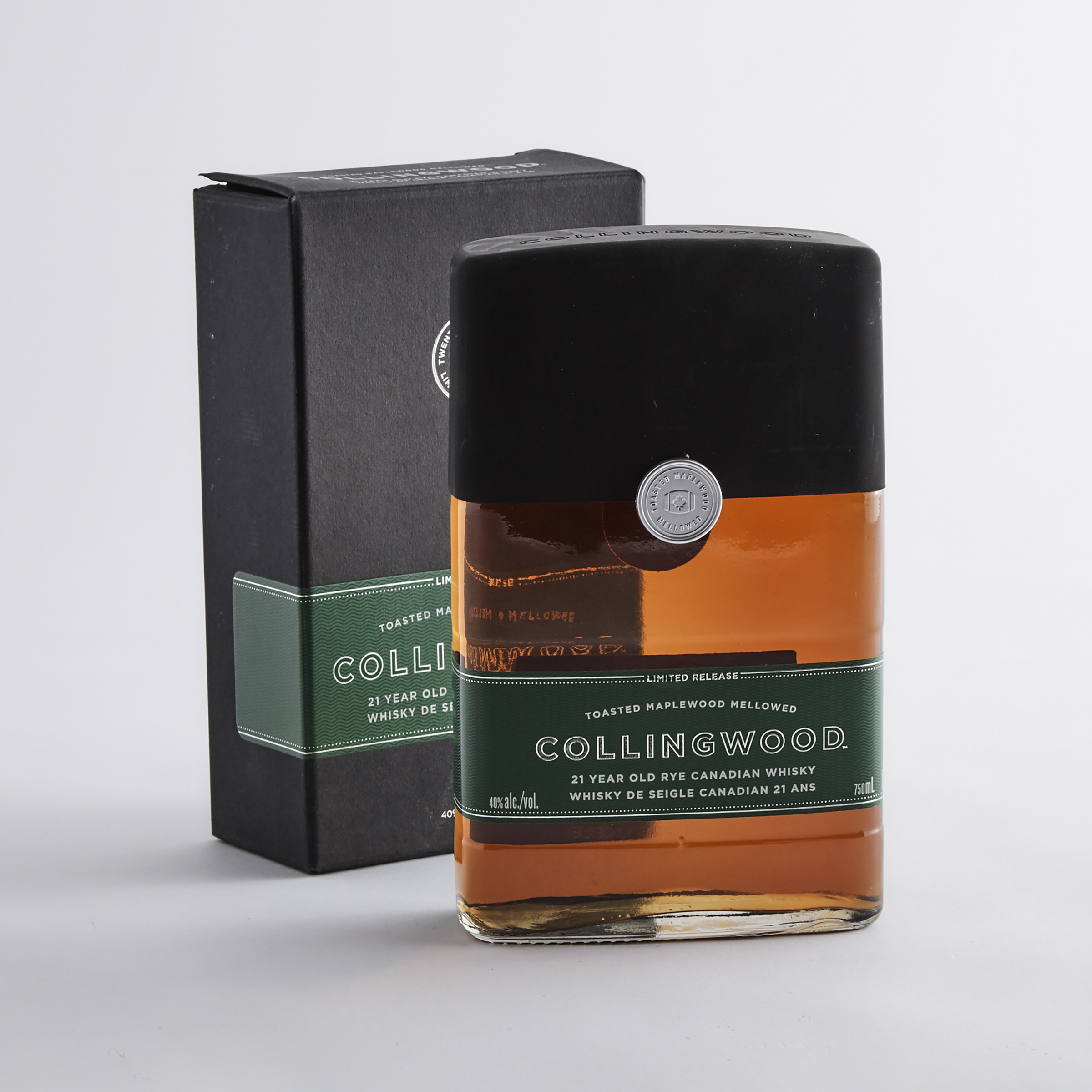 COLLINGWOOD CANADIAN RYE WHISKY 21 YEARS (ONE 750 ML)