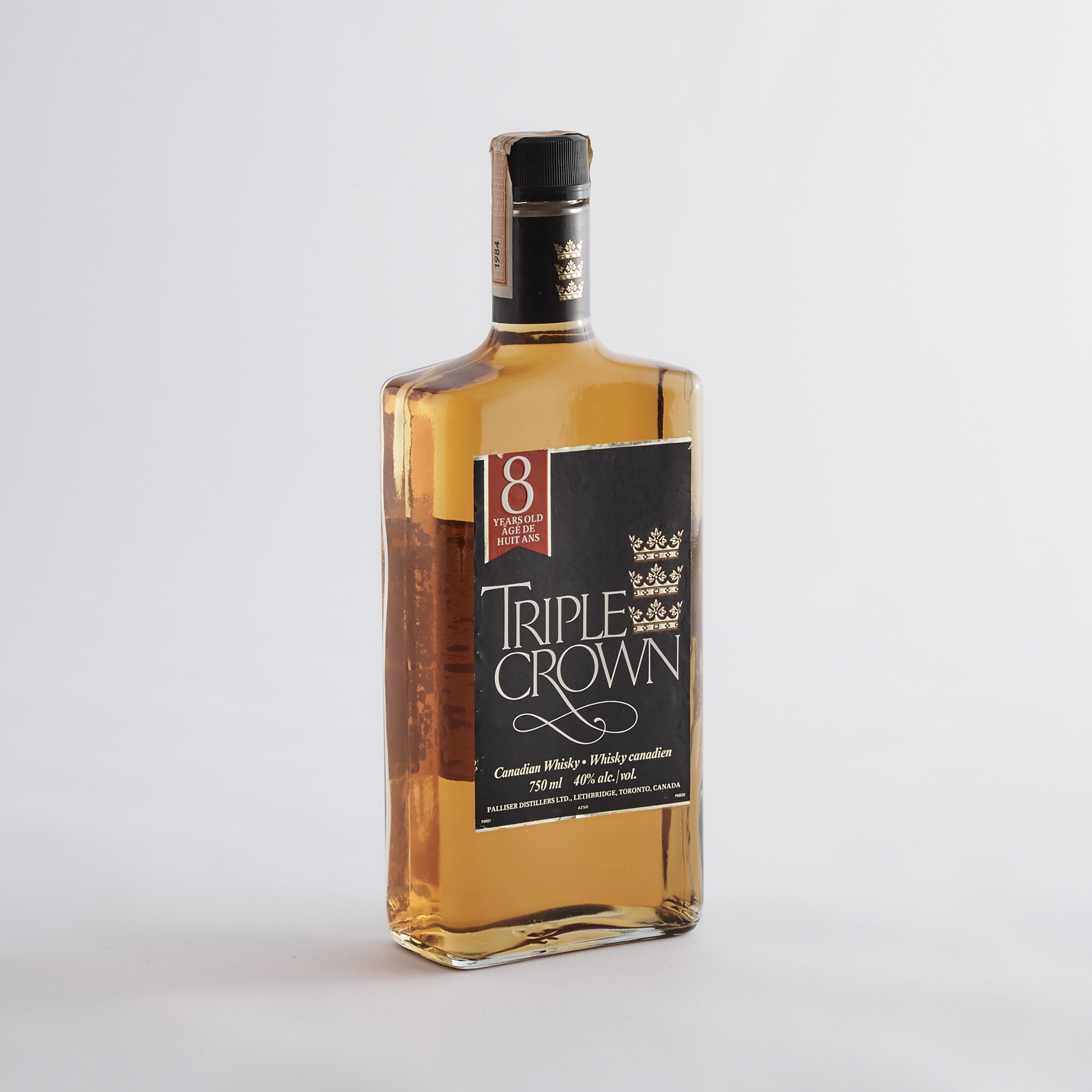 TRIPLE CROWN CANADIAN WHISKY 8 YEARS (ONE 750 ML)