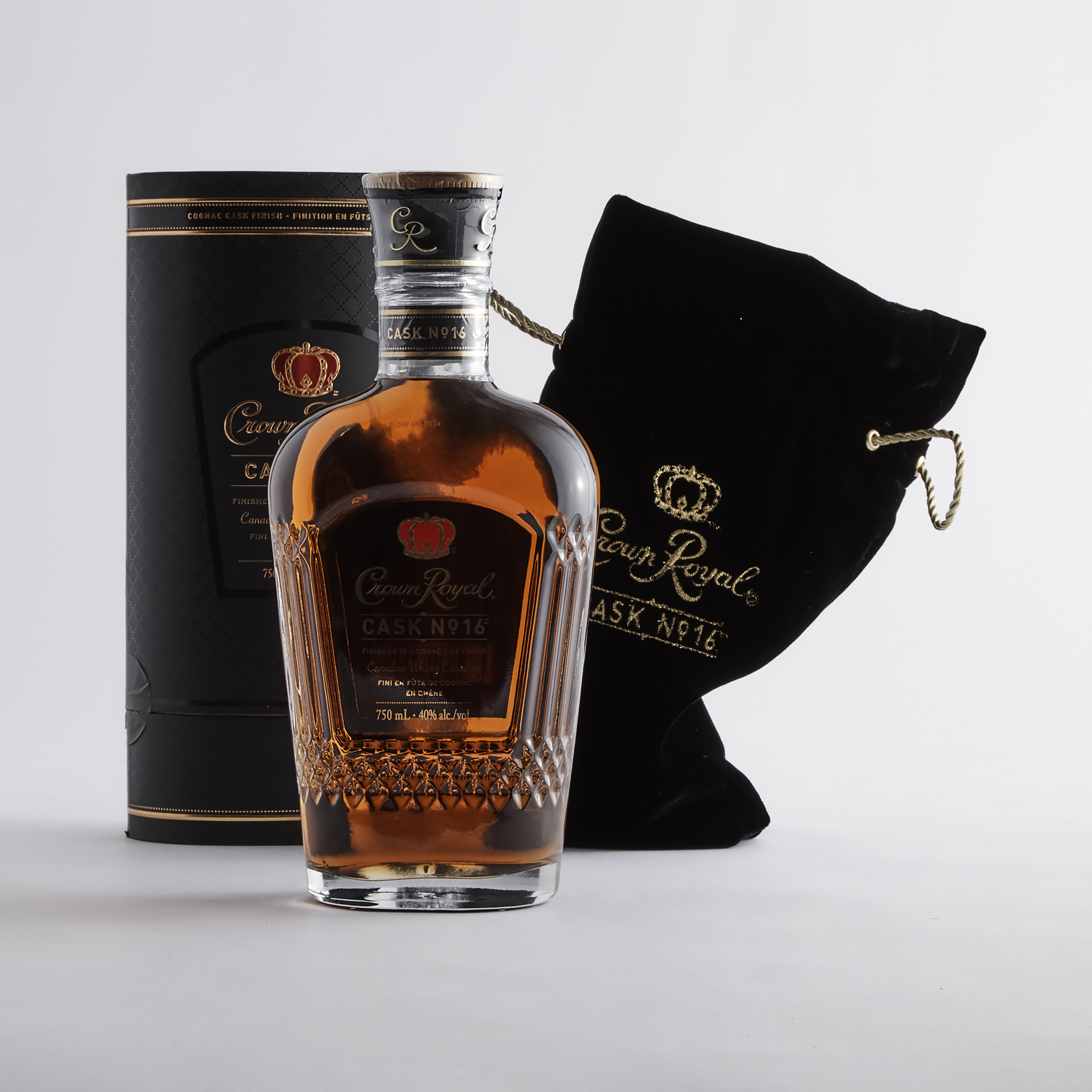 CROWN ROYAL BLENDED CANADIAN WHISKY CASK NO 16 (ONE 750 ML)