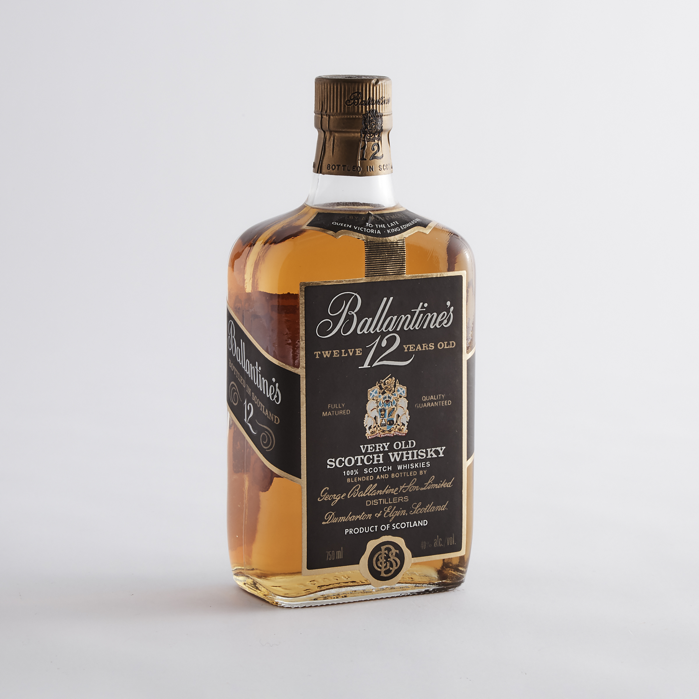 BALLANTINE'S VERY OLD BLENDED SCOTCH WHISKY 12 YEARS (ONE 750 ML)