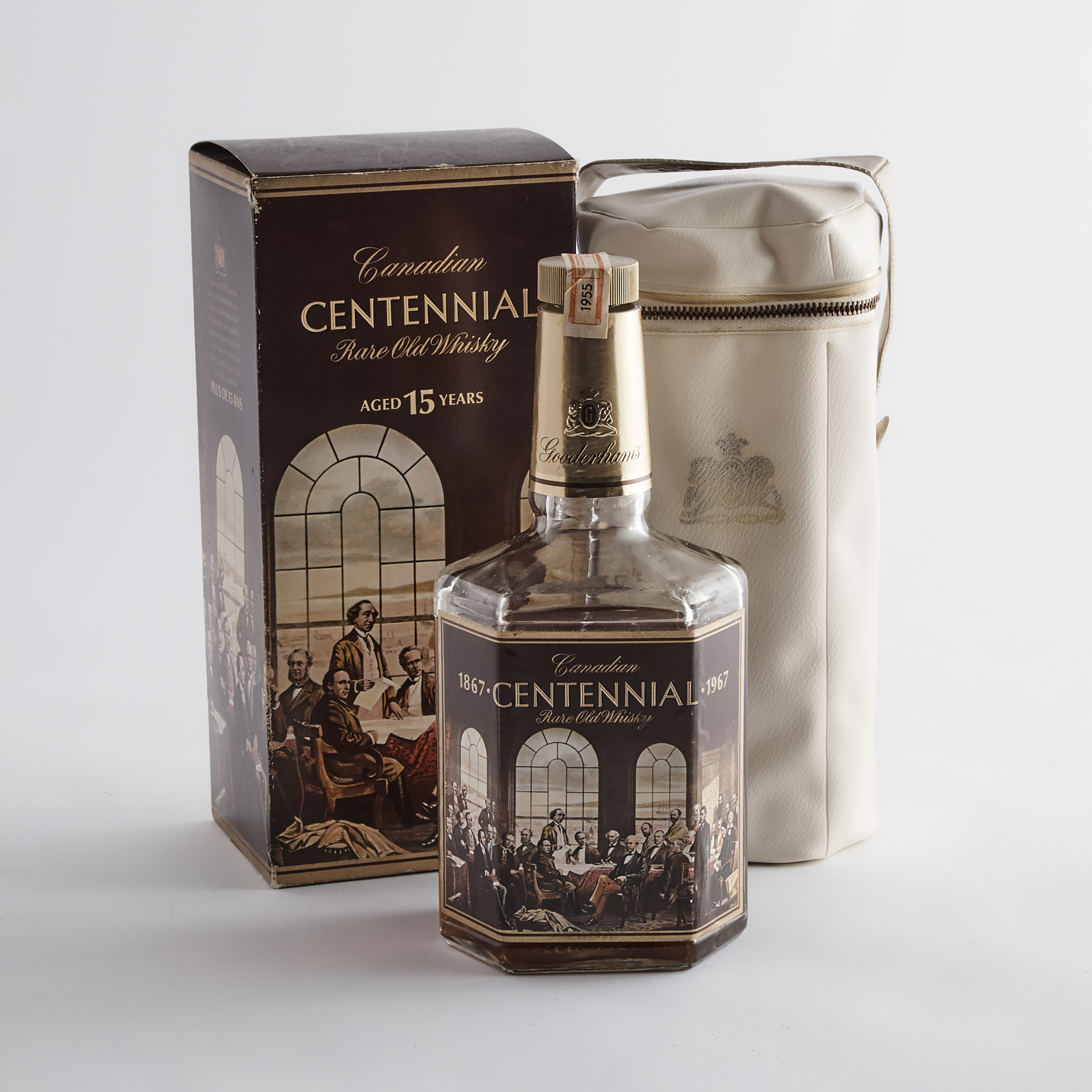 CANADIAN CENTENNIAL RARE OLD WHISKY 15 YEARS (ONE 750 ML)