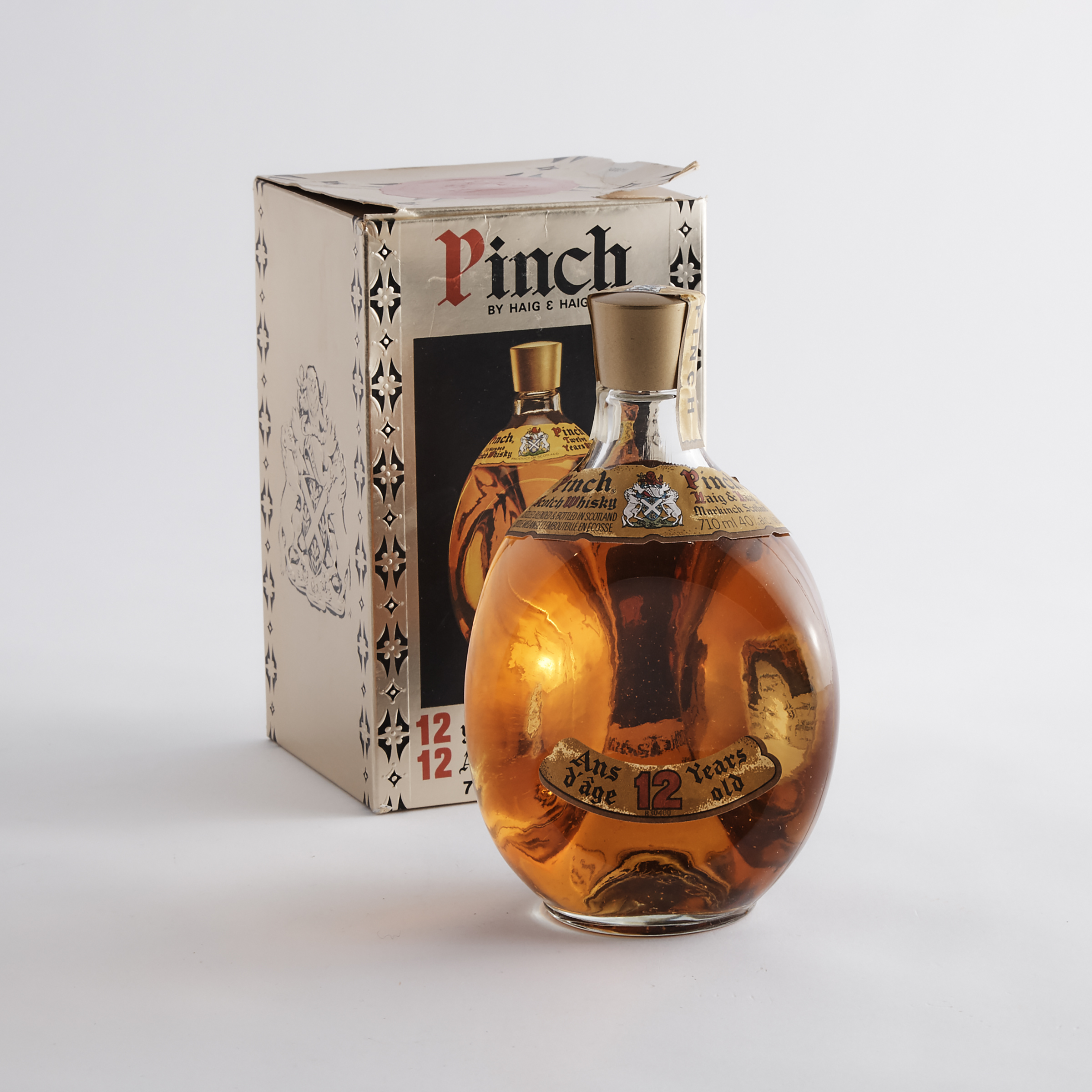 PINCH BLENDED SCOTCH WHISKY 12 YEARS (ONE 710 ML)