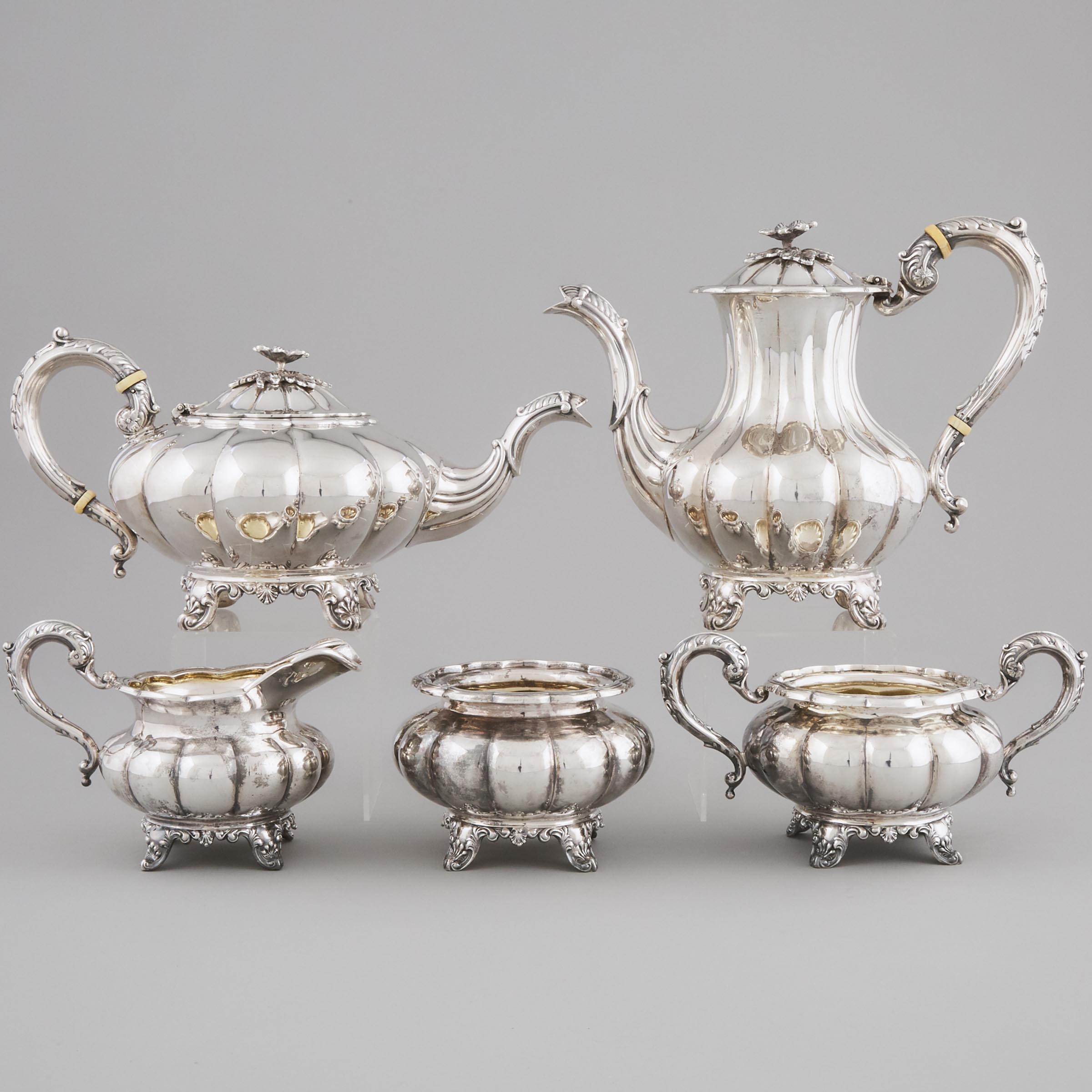 Canadian Silver Tea and Coffee Service, Henry Birks & Sons, Montreal, Que., 1947/48
