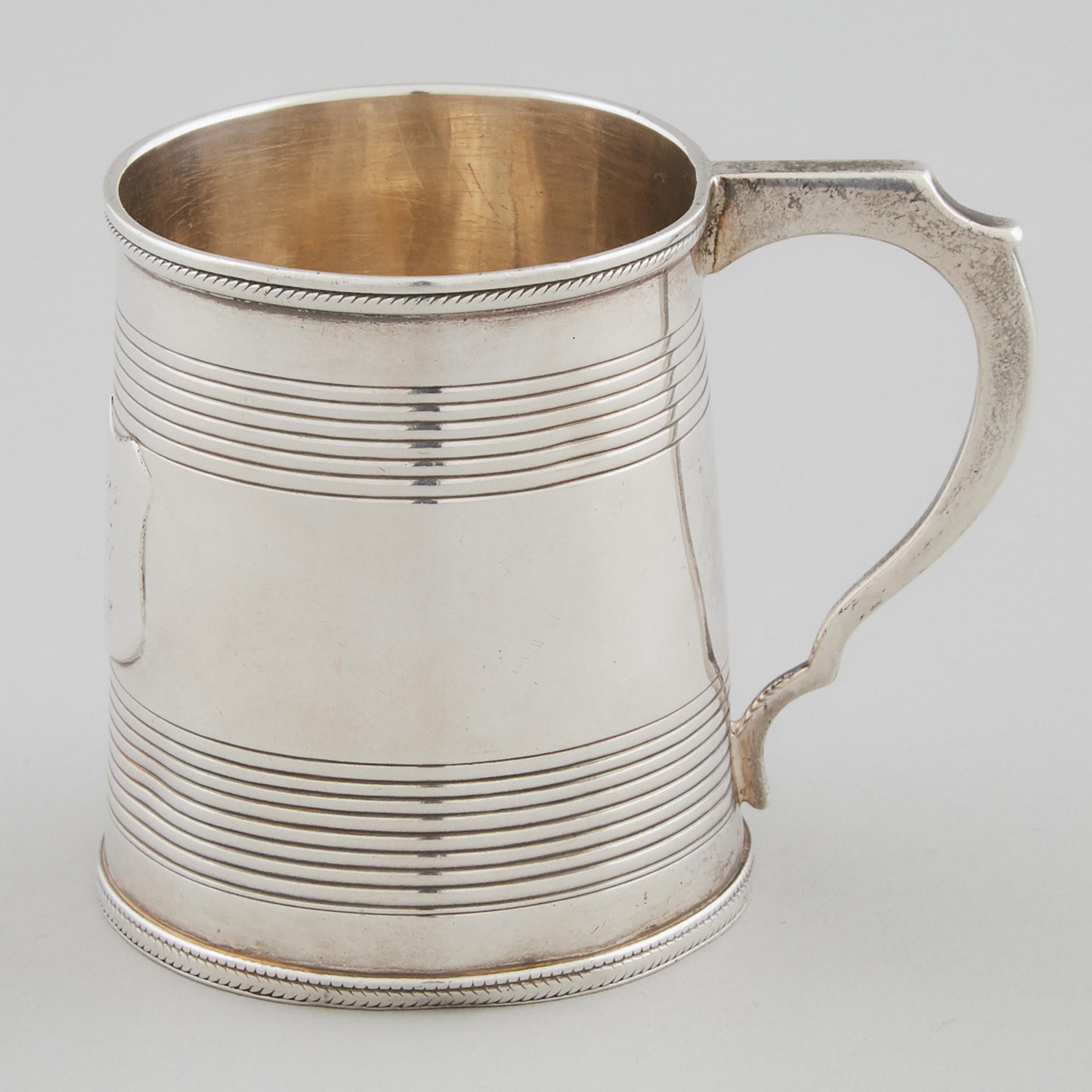 George IV Silver Small Mug, George Knight, London, 1822
