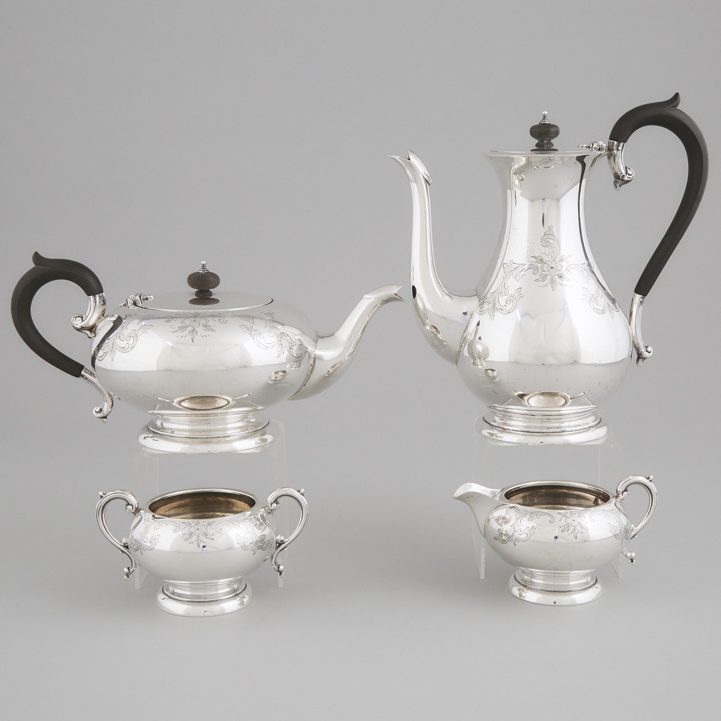 Canadian Silver Tea and Coffee Service, Henry Birks & Sons, Montreal, Que., 1958-60