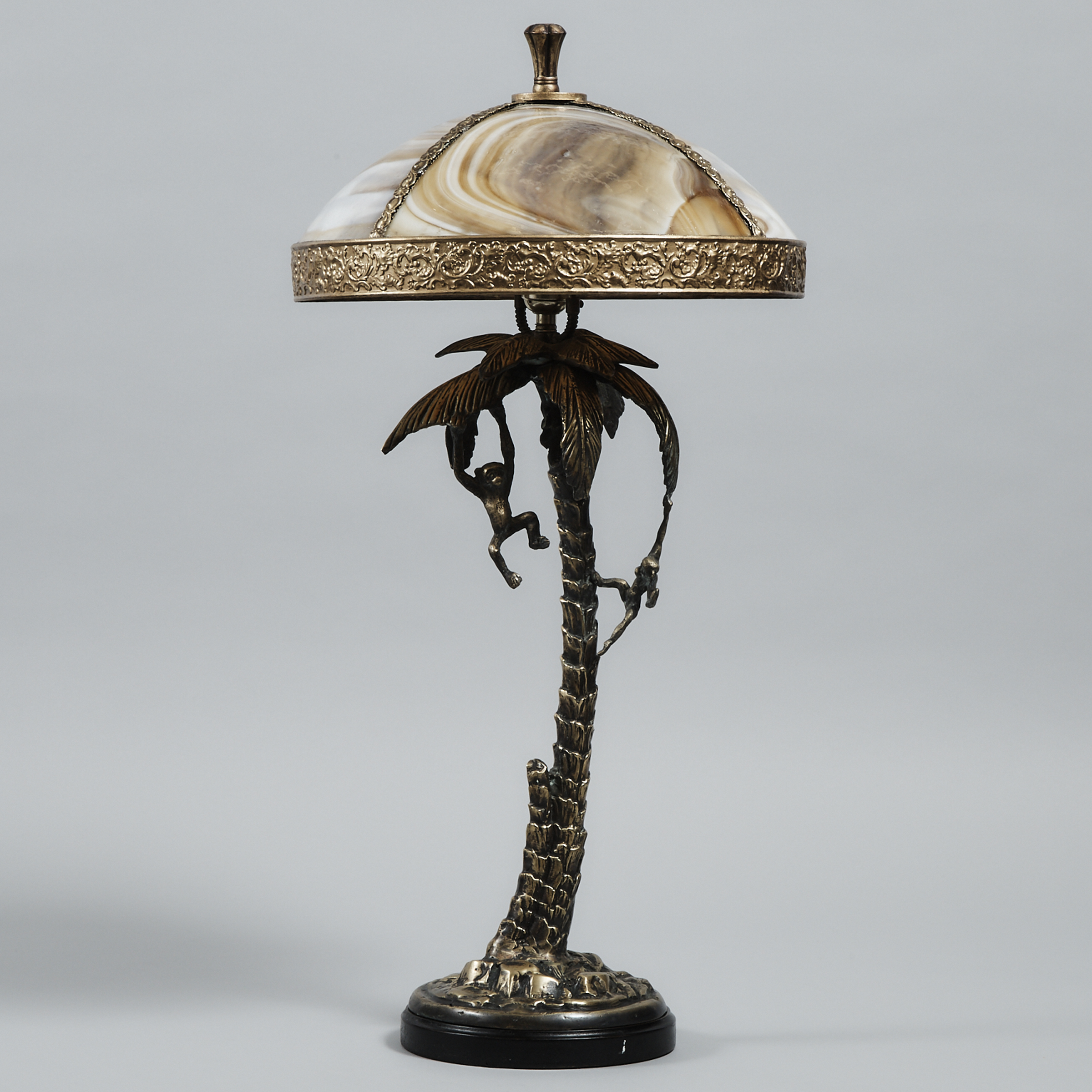 Frederick Cooper Bronze Table Lamp Base, late 20th century