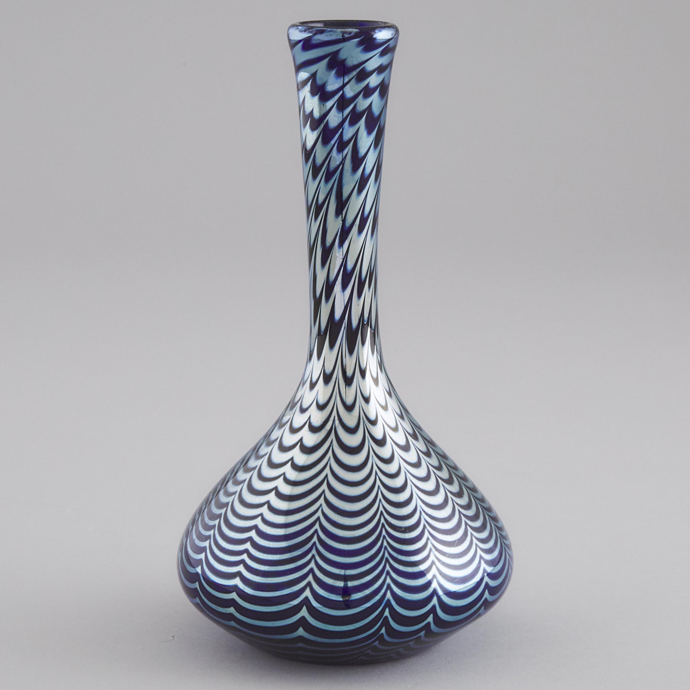 Studio Glass Vase, late 20th century
