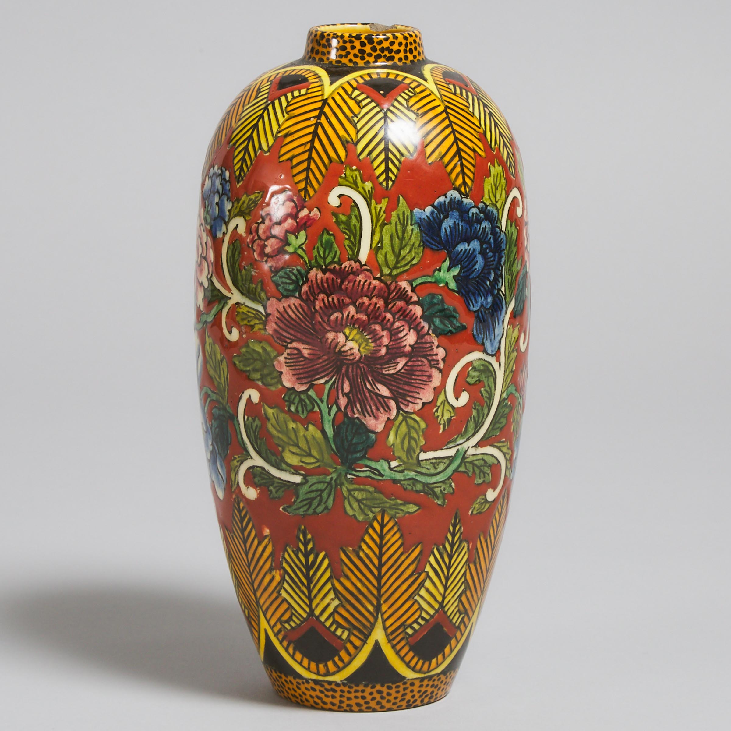 Milet Sèvres Ovoid Vase, early 20th century