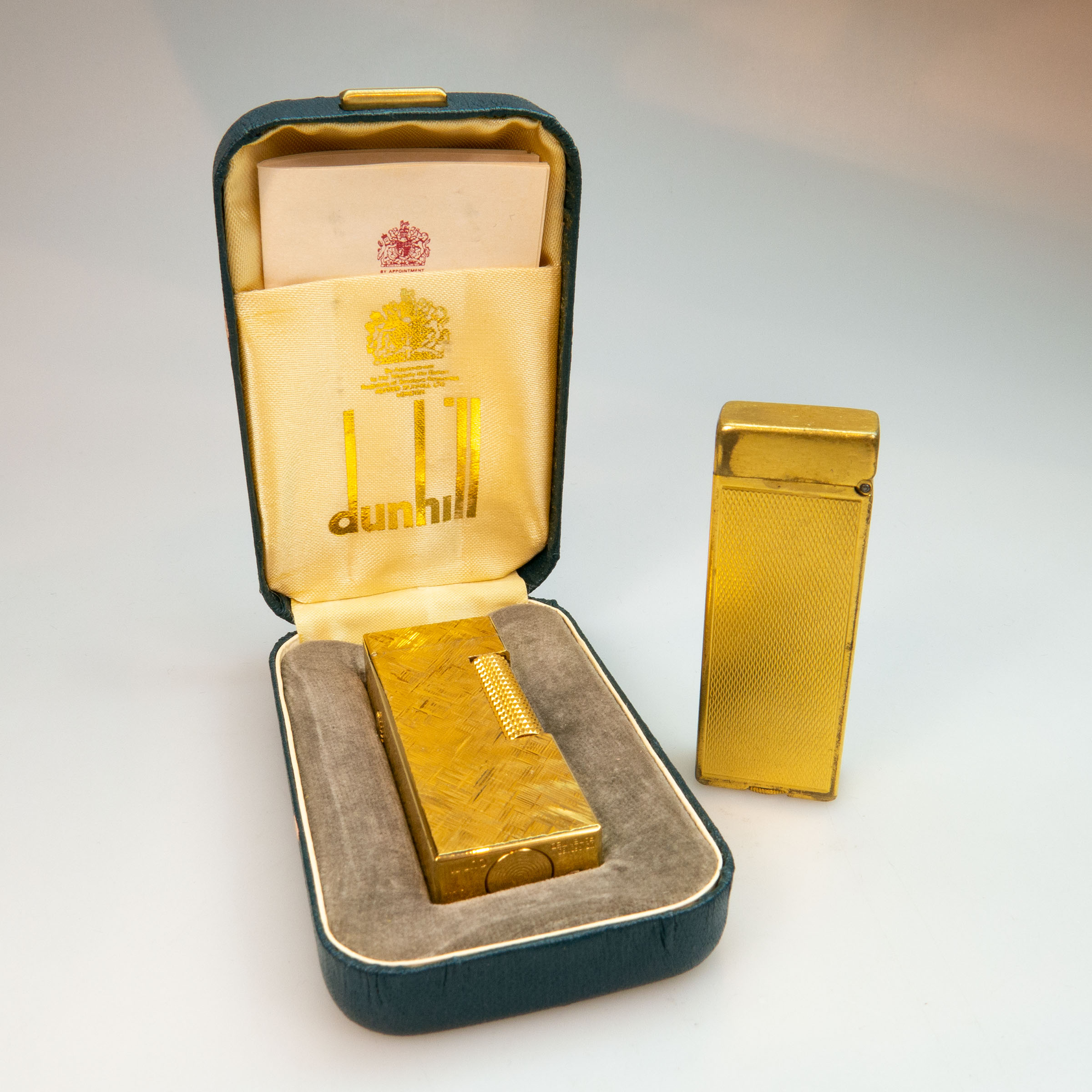 2 Dunhill Rollagas Lighters