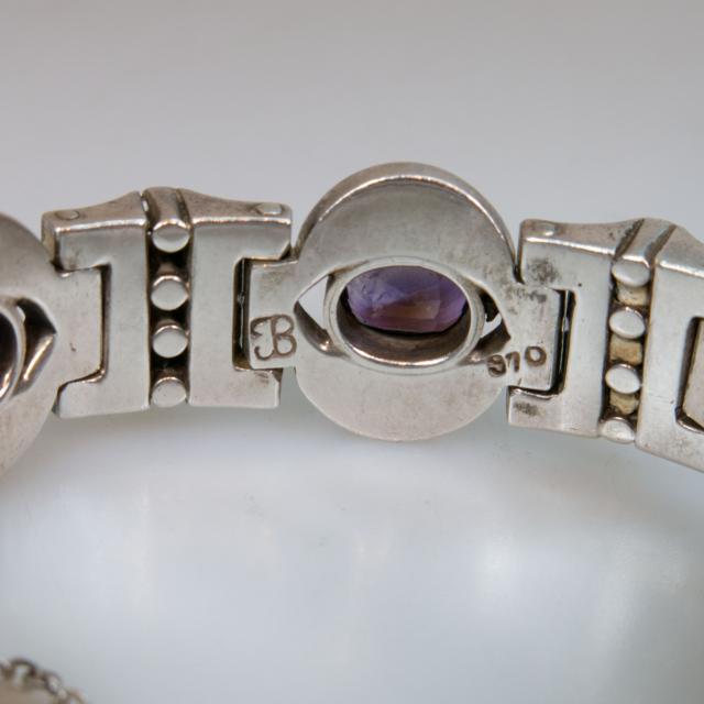 Los Ballesteros Mexican 970 Grade Silver Bracelet