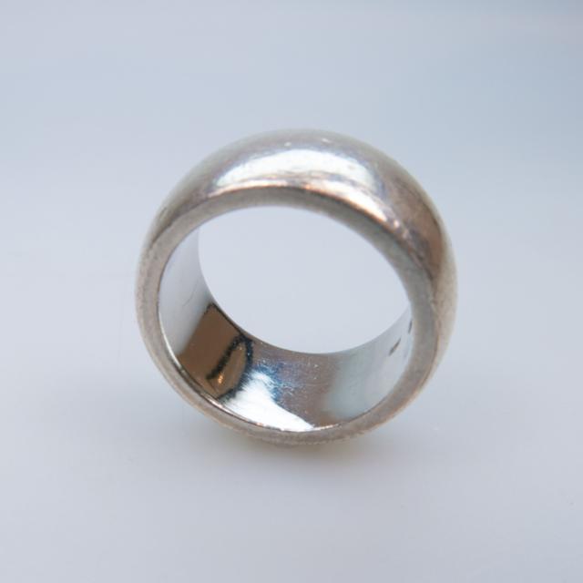 Sterling Silver Wide Band