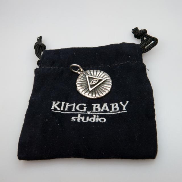 King Baby Studio Sterling Silver Circular Pendant