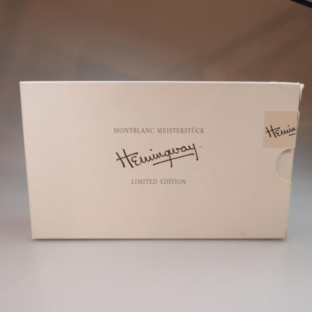 Montblanc Meisterstück 'Hemingway' Limited Edition Fountain Pen